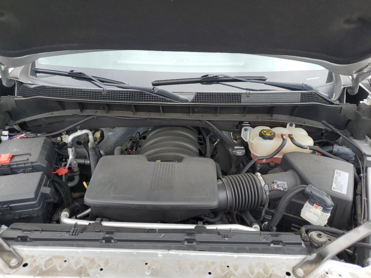 2019 Chevrolet Silverado C1500 Rst Silver vin: 3GCPWDED8KG296741