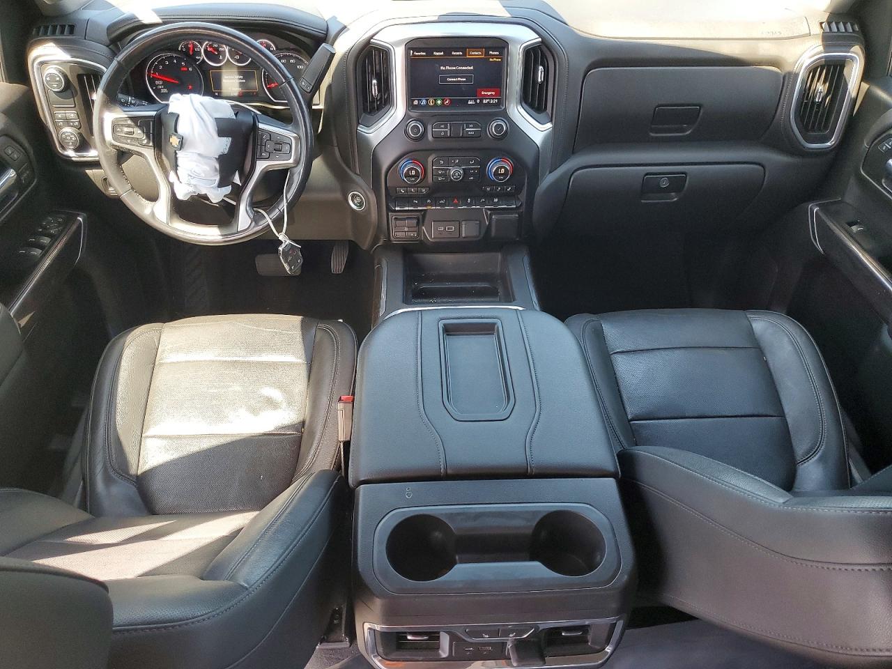 2019 Chevrolet Silverado C1500 Ltz Black vin: 3GCPWEED3KG244892