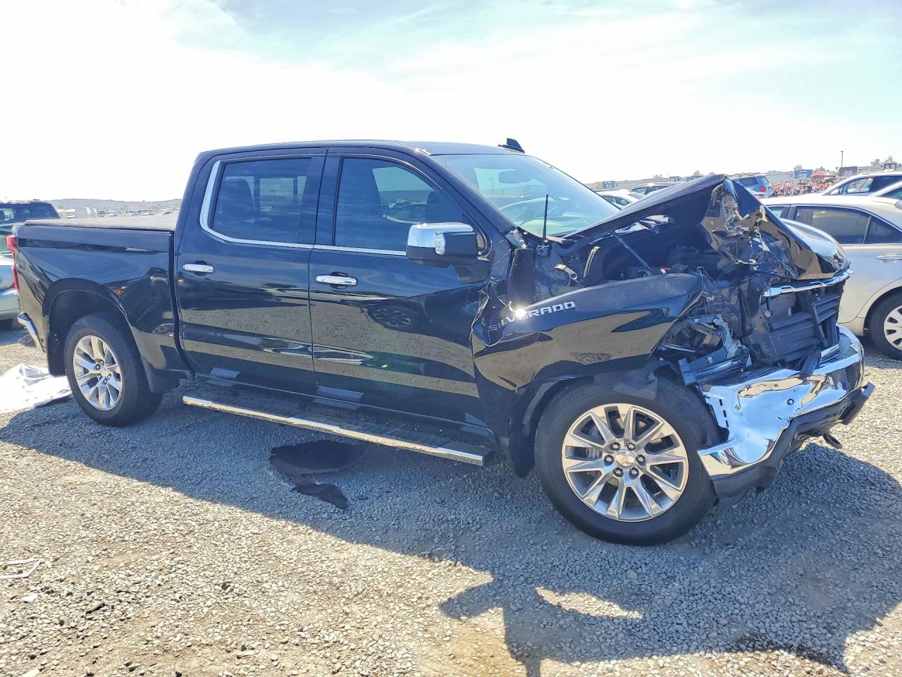2019 Chevrolet Silverado C1500 Ltz Black vin: 3GCPWEED3KG244892