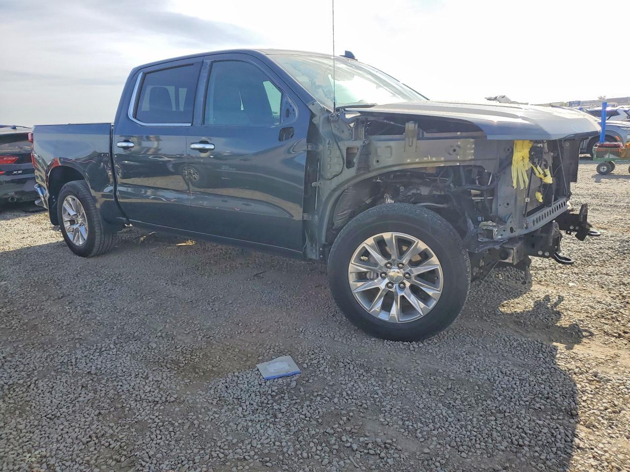 2020 Chevrolet Silverado C1500 Ltz Gray vin: 3GCPWEED9LG326515