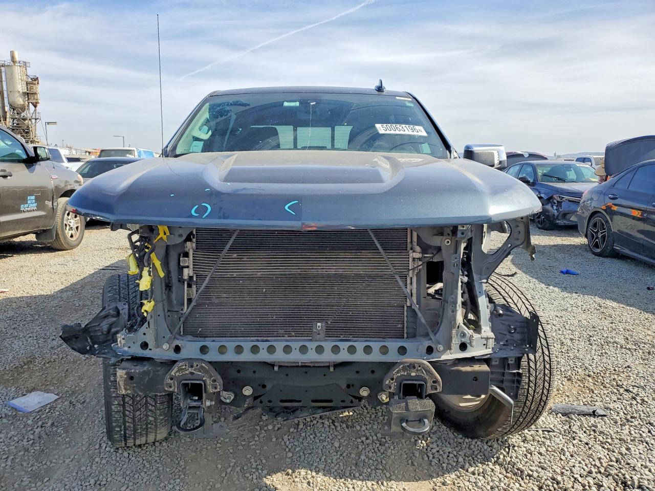 2020 Chevrolet Silverado C1500 Ltz Gray vin: 3GCPWEED9LG326515