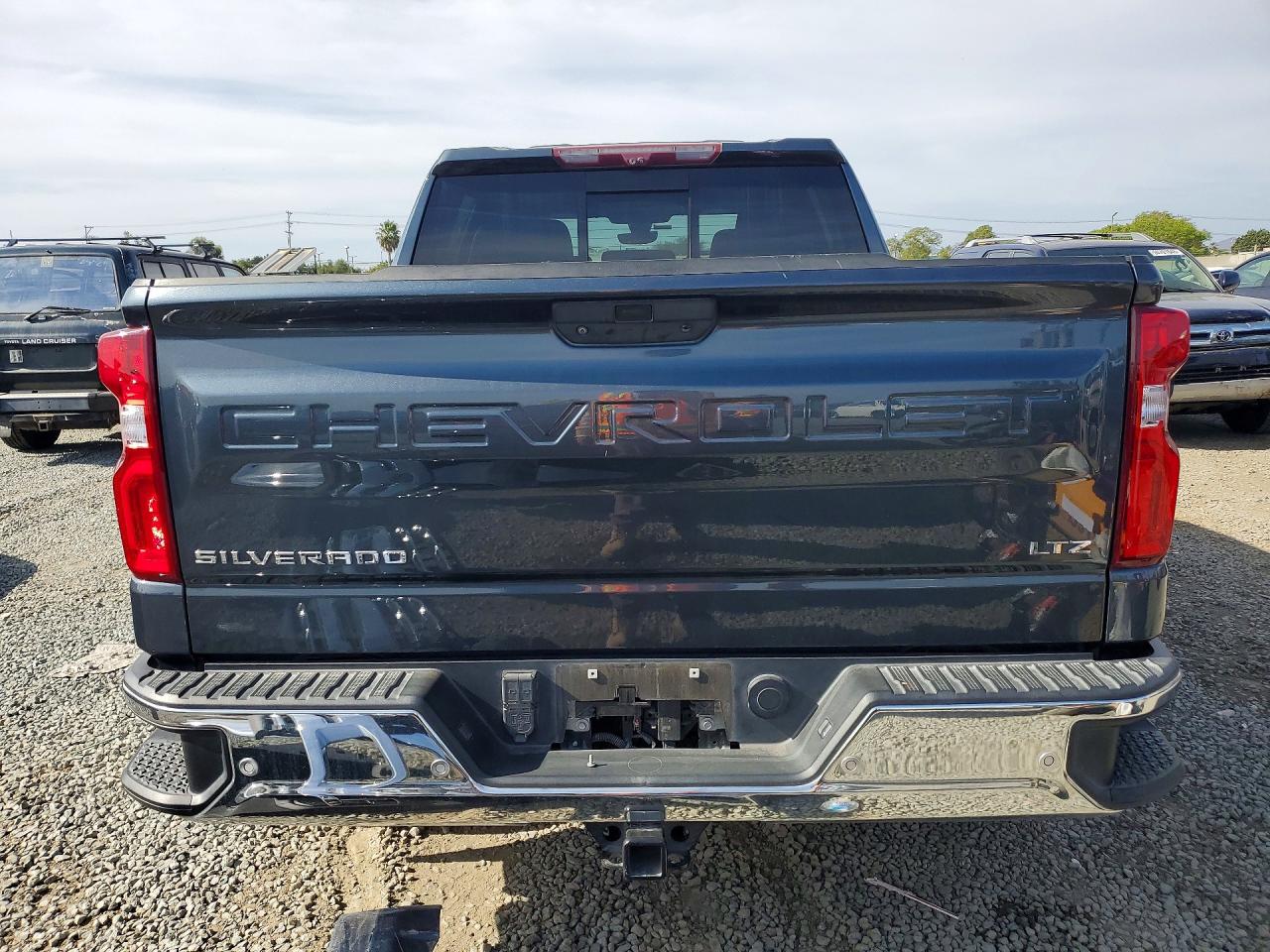 2020 Chevrolet Silverado C1500 Ltz Gray vin: 3GCPWEED9LG326515
