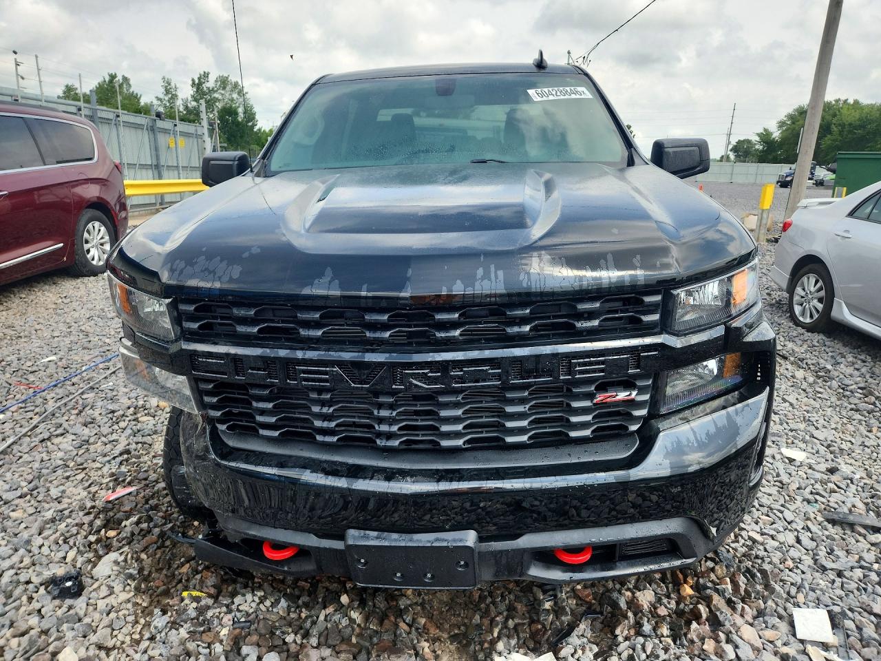 2019 Chevrolet Silverado K1500 Trail Boss Custom Black vin: 3GCPYCEF7KG140700