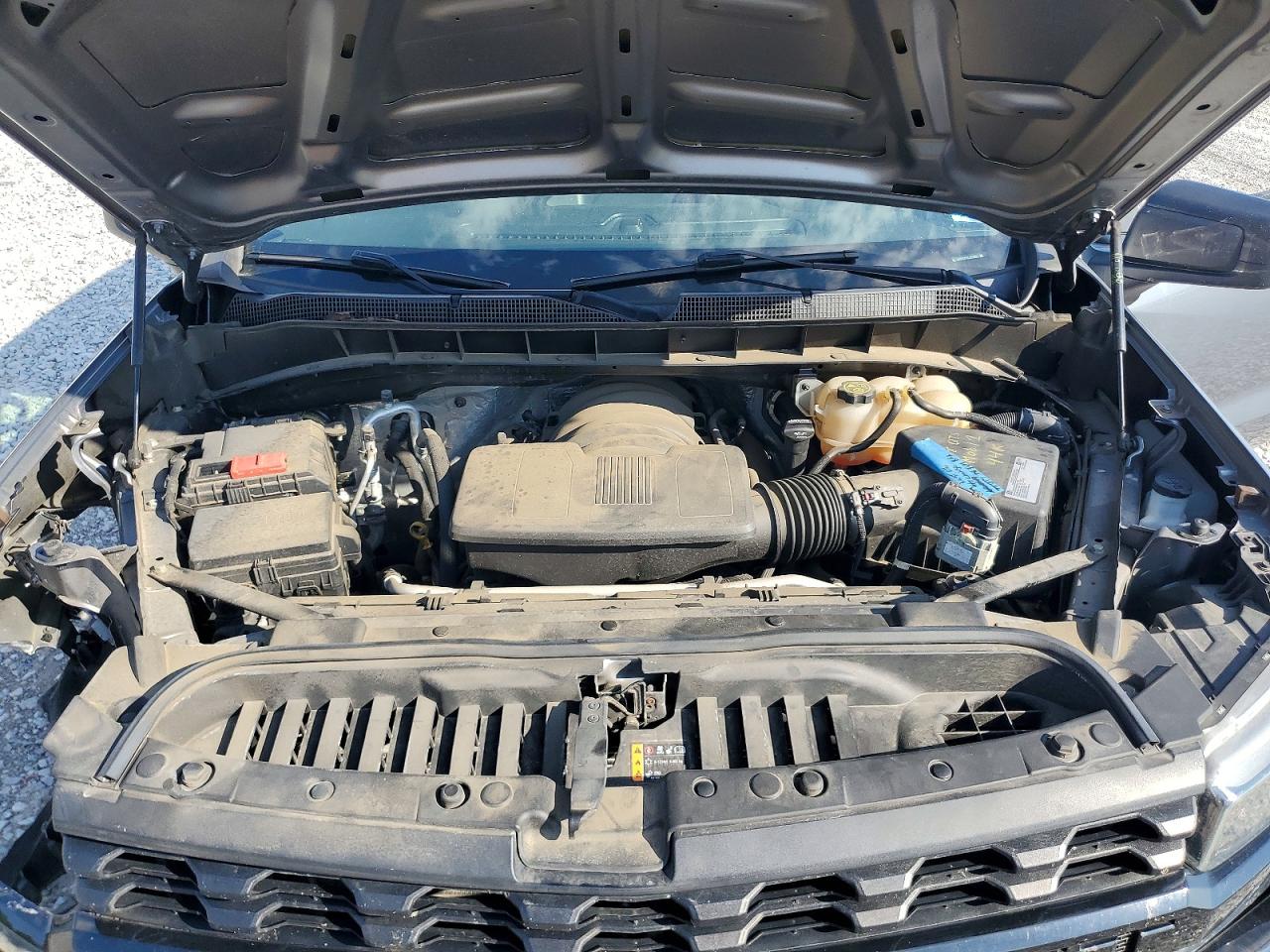 2020 Chevrolet Silverado K1500 Trail Boss Custom Gray vin: 3GCPYCEFXLG236807