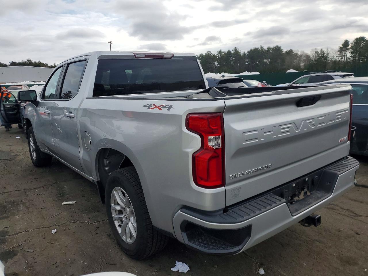 2019 Chevrolet Silverado K1500 Rst Черный vin: 3GCPYEEK6KG112511