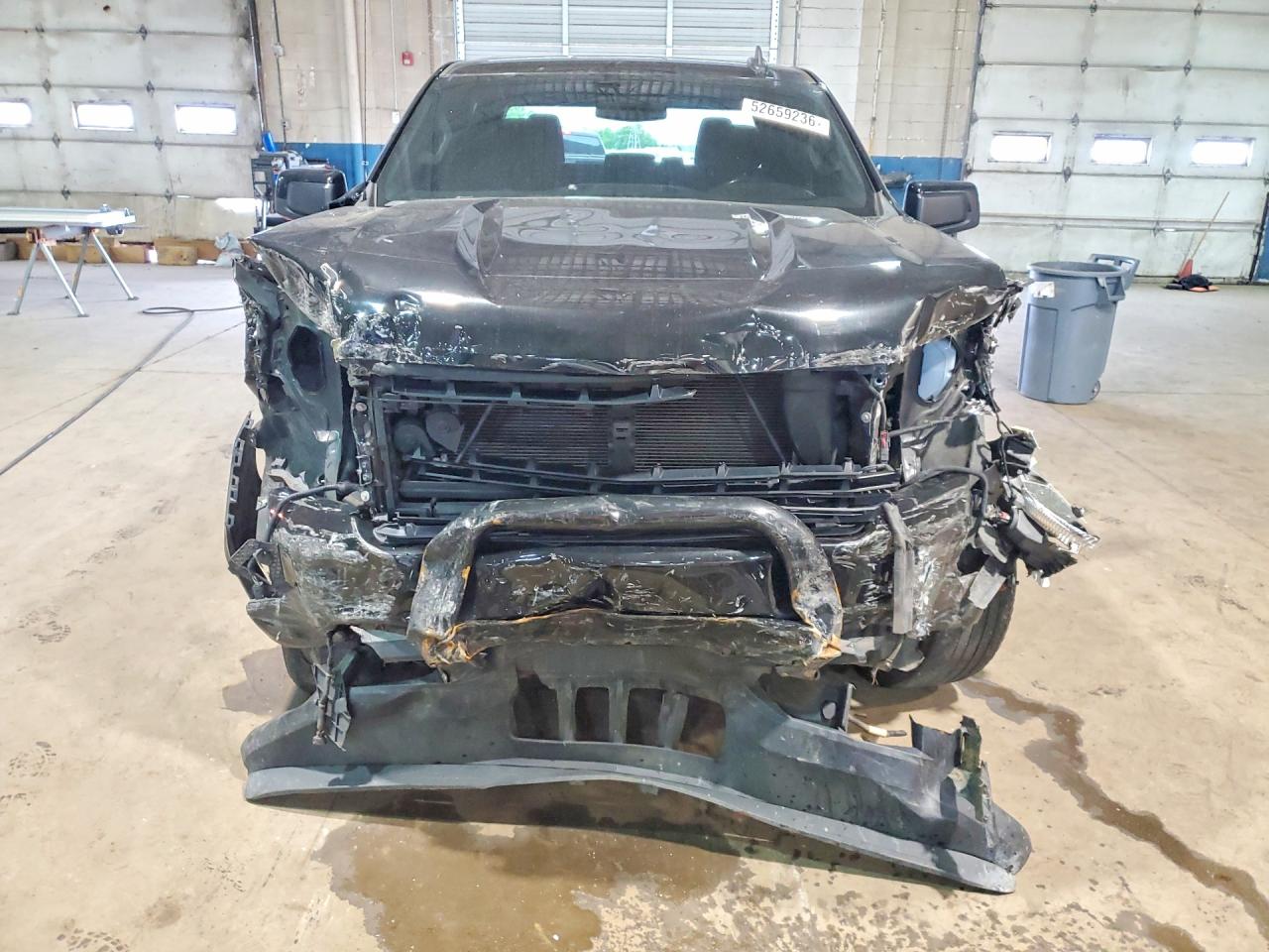2021 Chevrolet Silverado K1500 Rst Черный vin: 3GCPYEEK7MG103996