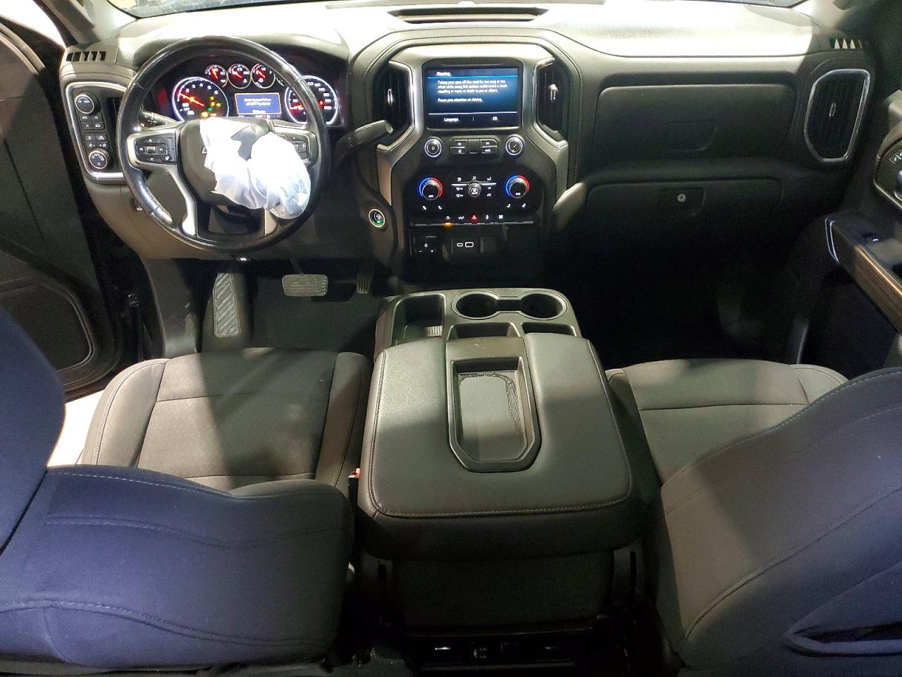 2021 Chevrolet Silverado K1500 Rst Черный vin: 3GCPYEEK7MG103996