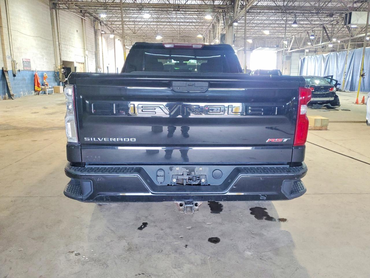 2021 Chevrolet Silverado K1500 Rst Черный vin: 3GCPYEEK7MG103996
