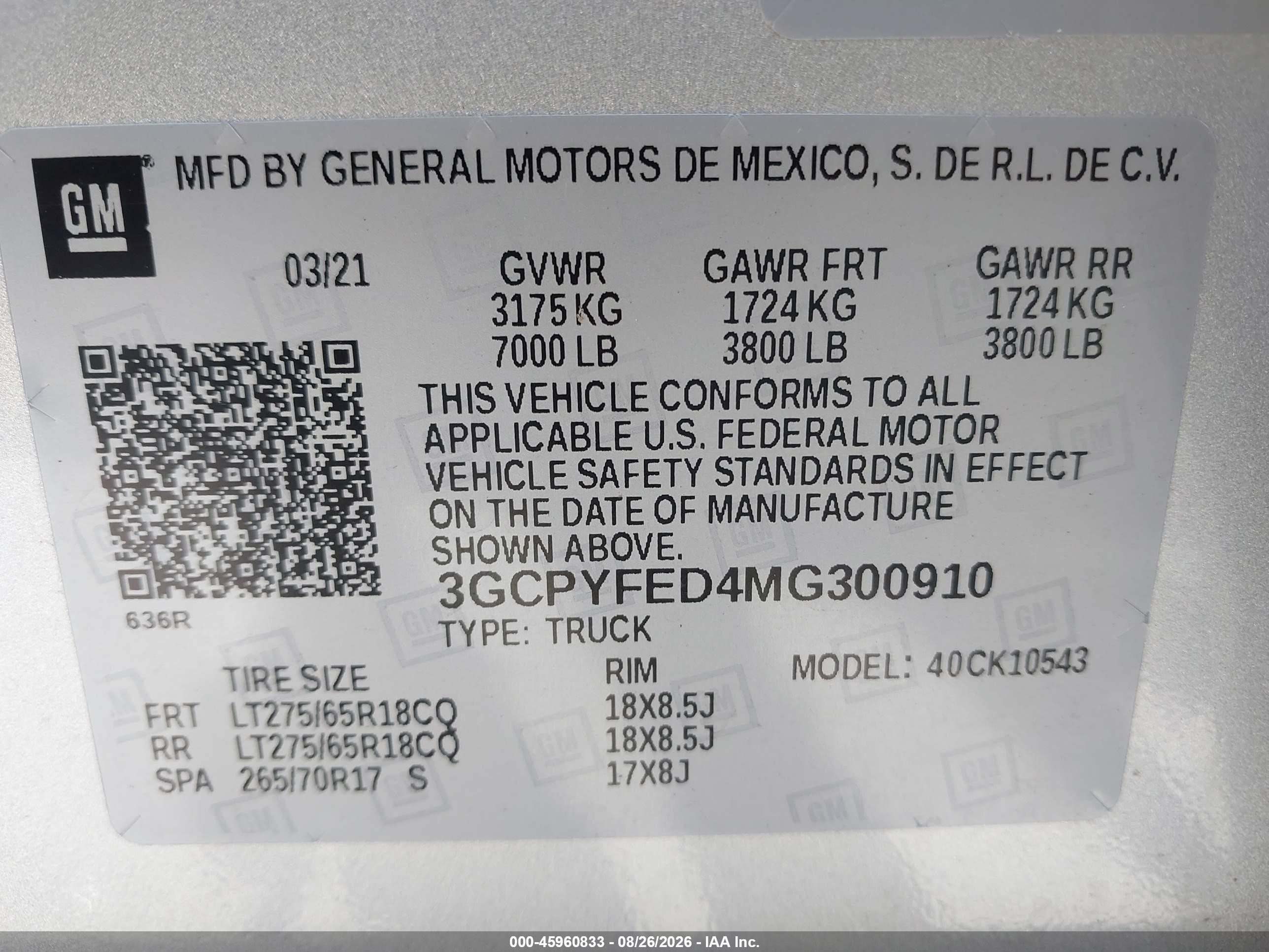 2021 Chevrolet Silverado 1500 4wd  Short Bed Lt Trail Boss Серебряный vin: 3GCPYFED4MG300910