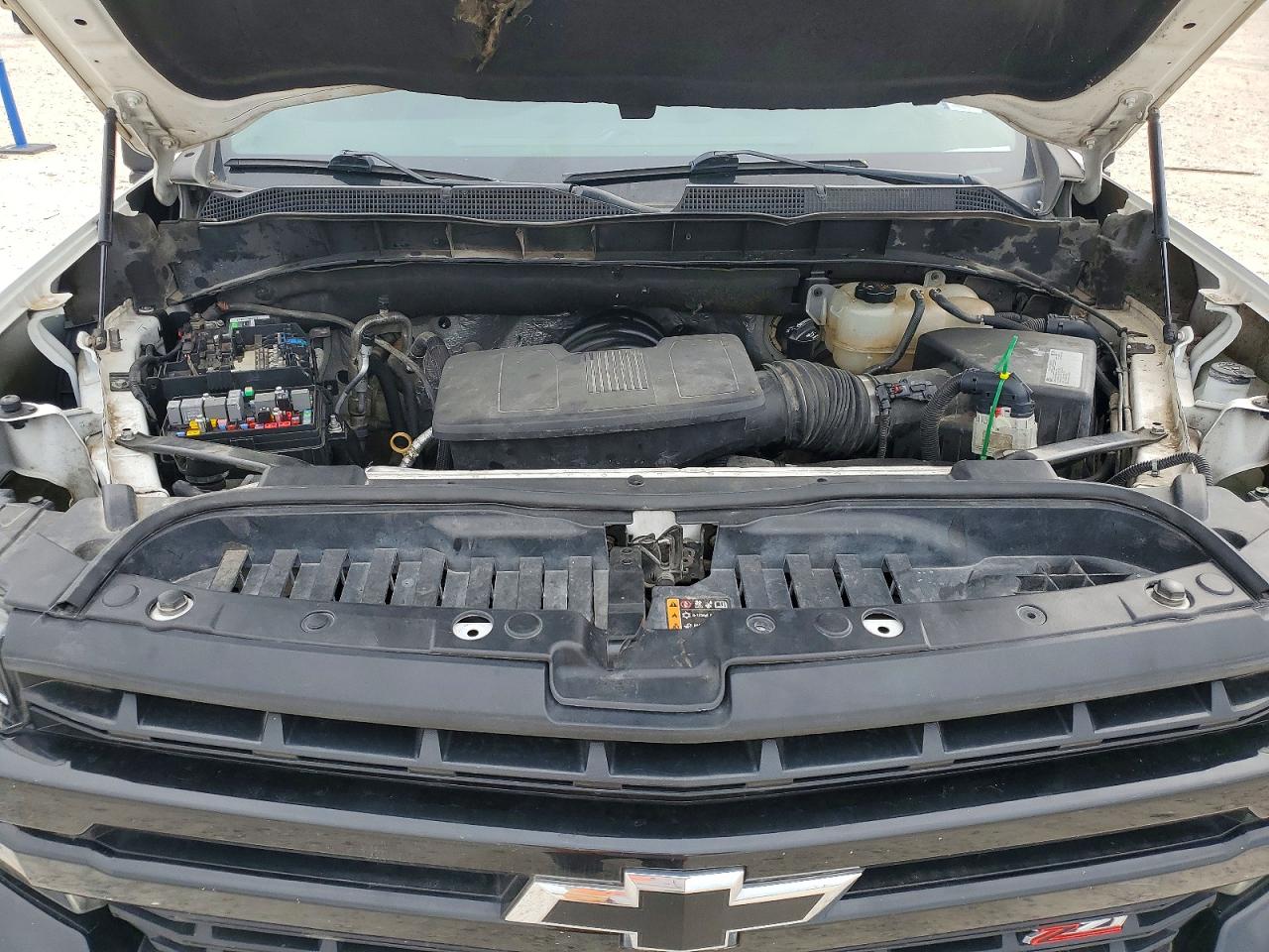 2020 Chevrolet Silverado K1500 Lt Trail Boss White vin: 3GCPYFED9LG116951