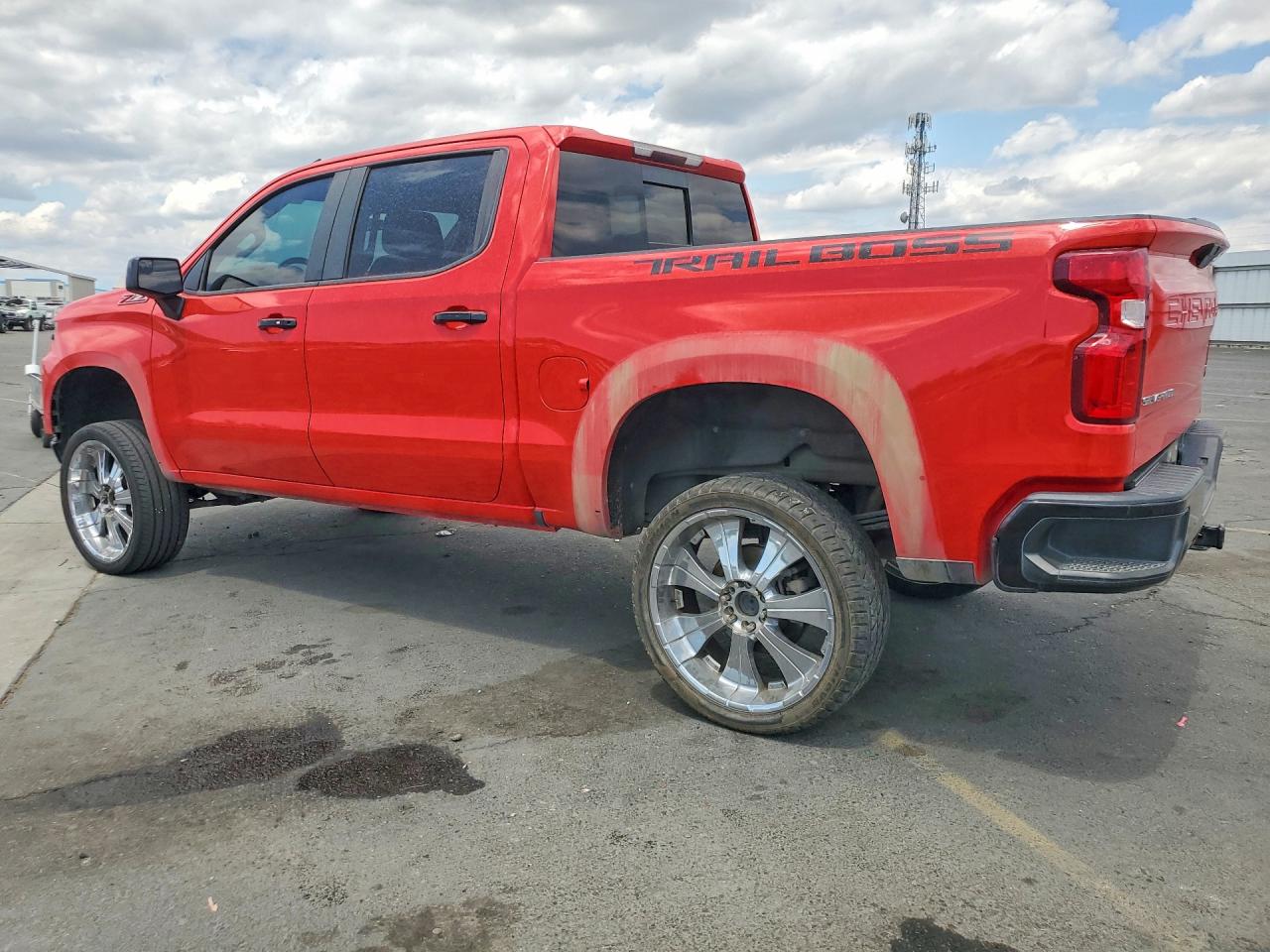 2020 Chevrolet Silverado K1500 Lt Trail Boss Red vin: 3GCPYFEDXLG102699