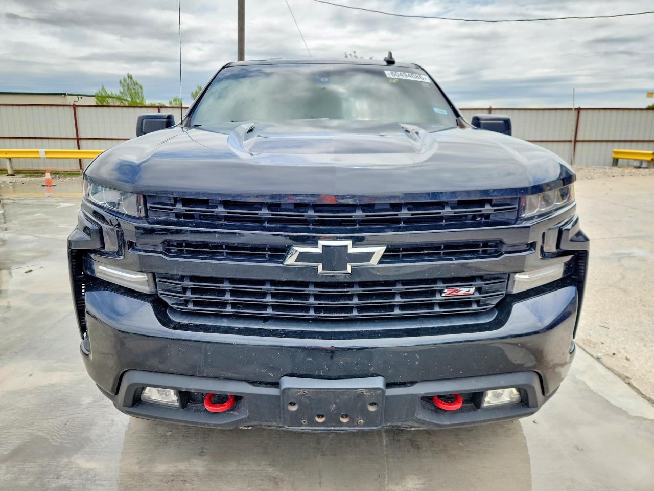 2021 Chevrolet Silverado K1500 Lt Trail Boss Black vin: 3GCPYFEL8MG156818