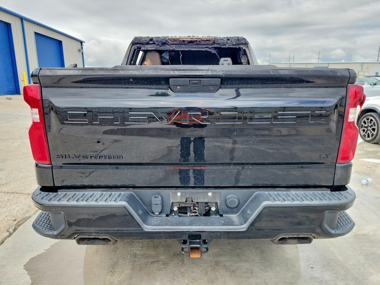 2021 Chevrolet Silverado K1500 Lt Trail Boss Black vin: 3GCPYFEL8MG156818