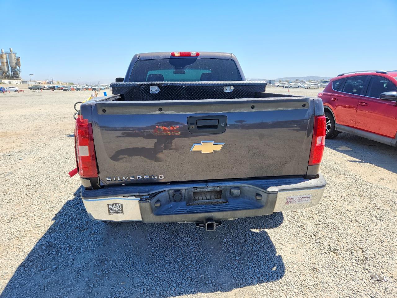 2010 Chevrolet Silverado C1500 Gray vin: 3GCRCPEA2AG262947
