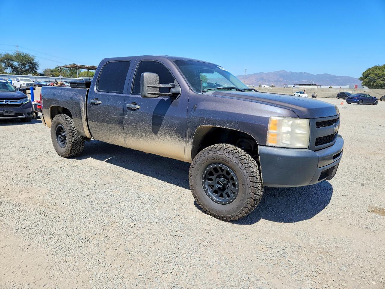 2010 Chevrolet Silverado C1500 Gray vin: 3GCRCPEA2AG262947