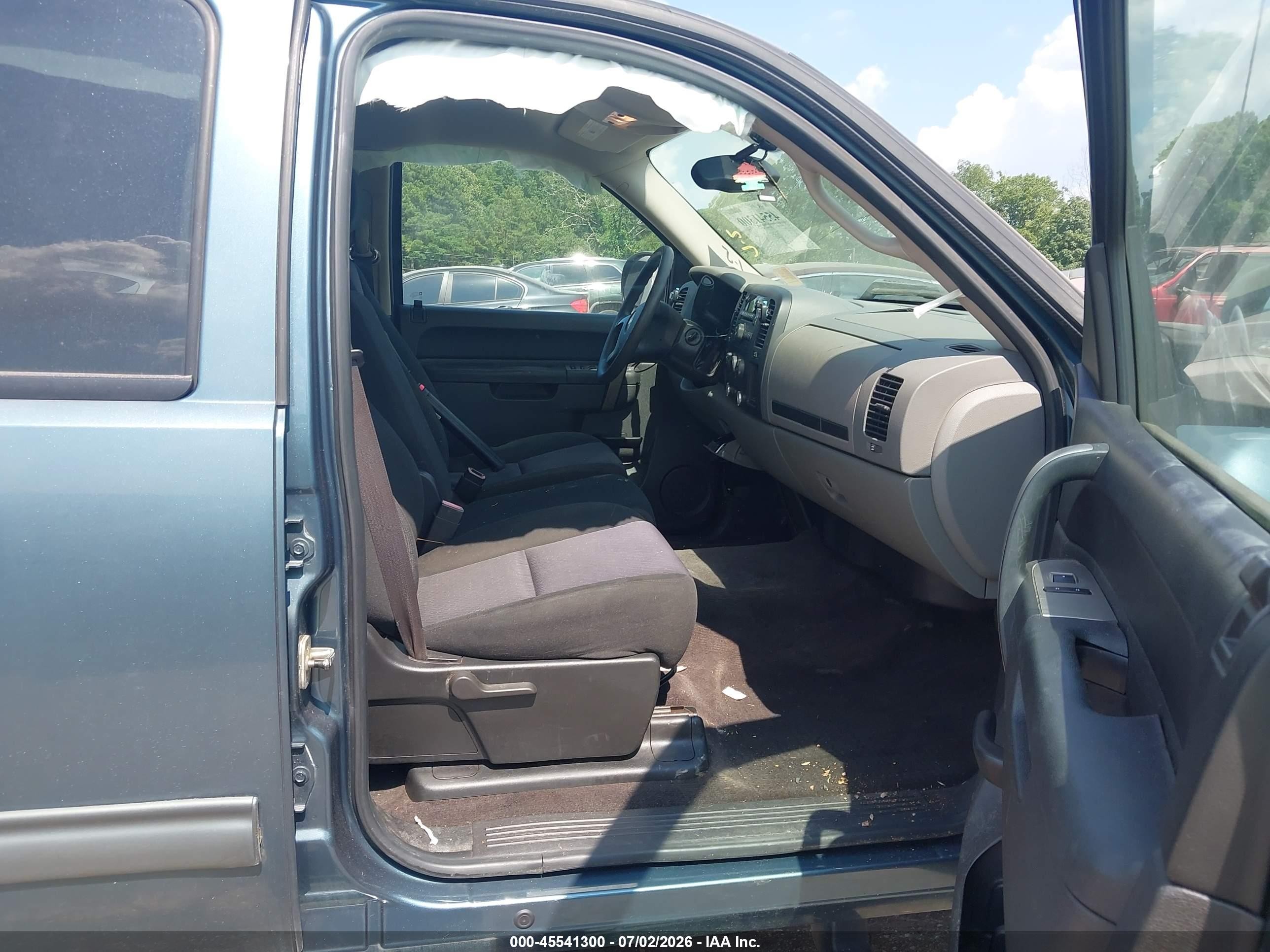 2010 Chevrolet Silverado 1500 Ls Бирюзовый vin: 3GCRCREA1AG131701