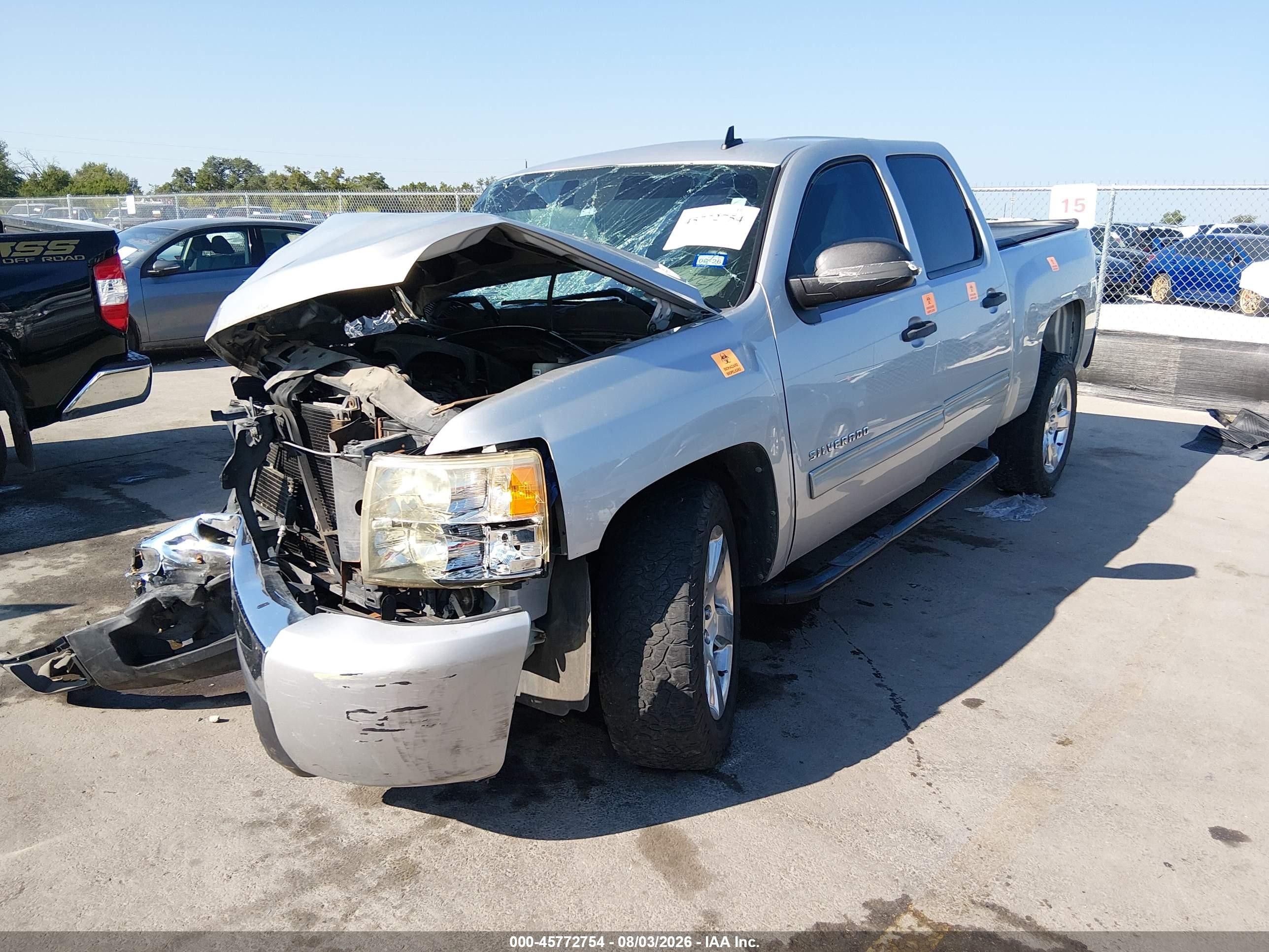2010 Chevrolet Silverado 1500 Ls Silver vin: 3GCRCREA1AG286135