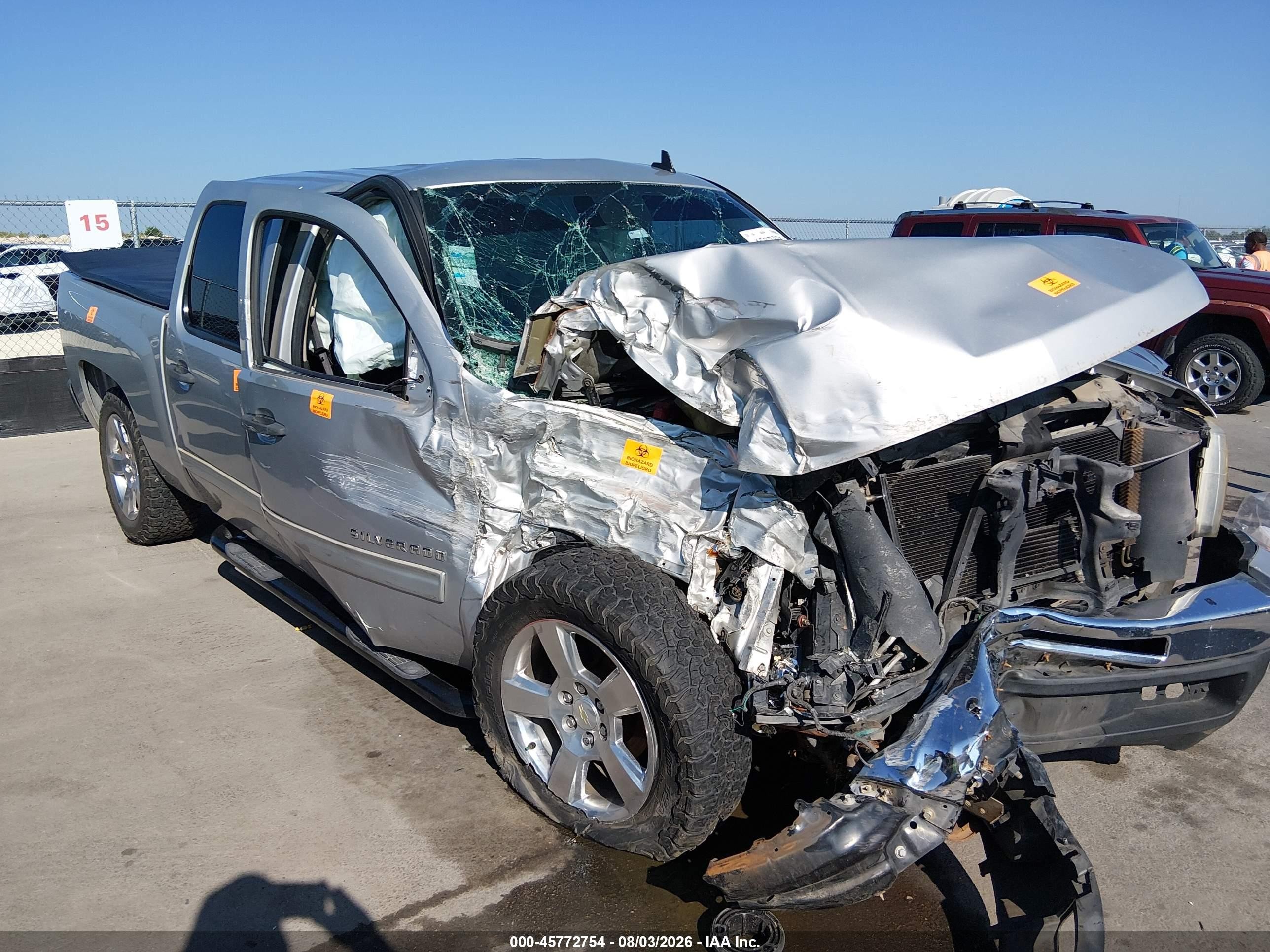 2010 Chevrolet Silverado 1500 Ls Silver vin: 3GCRCREA1AG286135