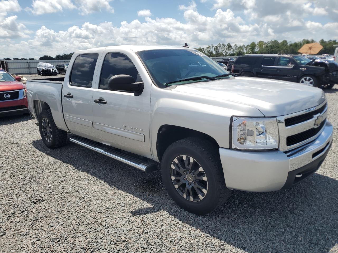 2010 Chevrolet Silverado C1500 Ls Silver vin: 3GCRCREA3AG160388
