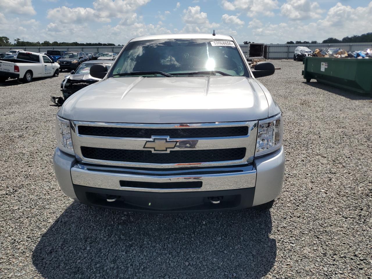 2010 Chevrolet Silverado C1500 Ls Silver vin: 3GCRCREA3AG160388