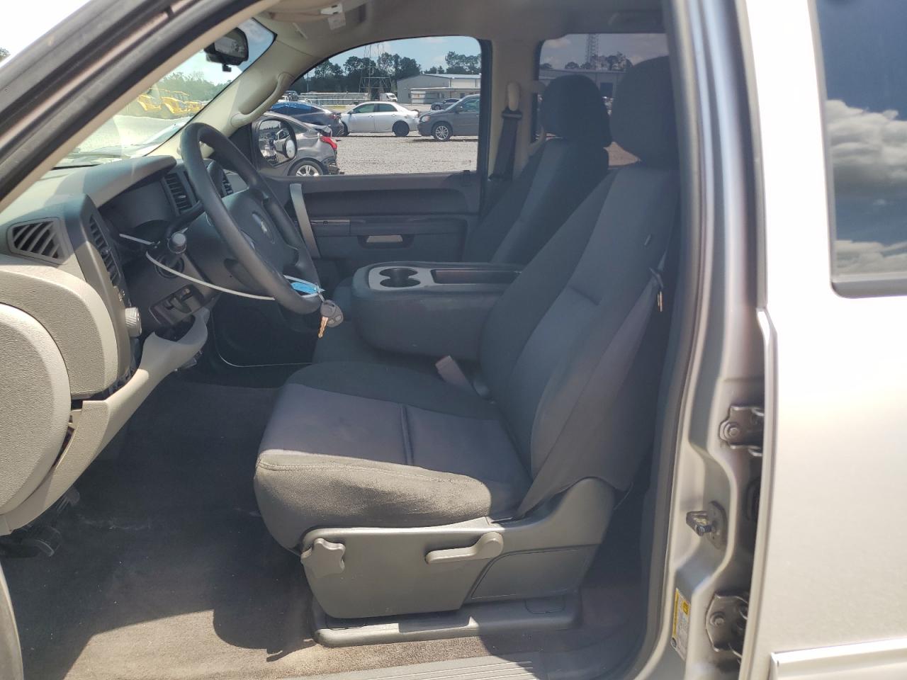 2010 Chevrolet Silverado C1500 Ls Silver vin: 3GCRCREA3AG160388