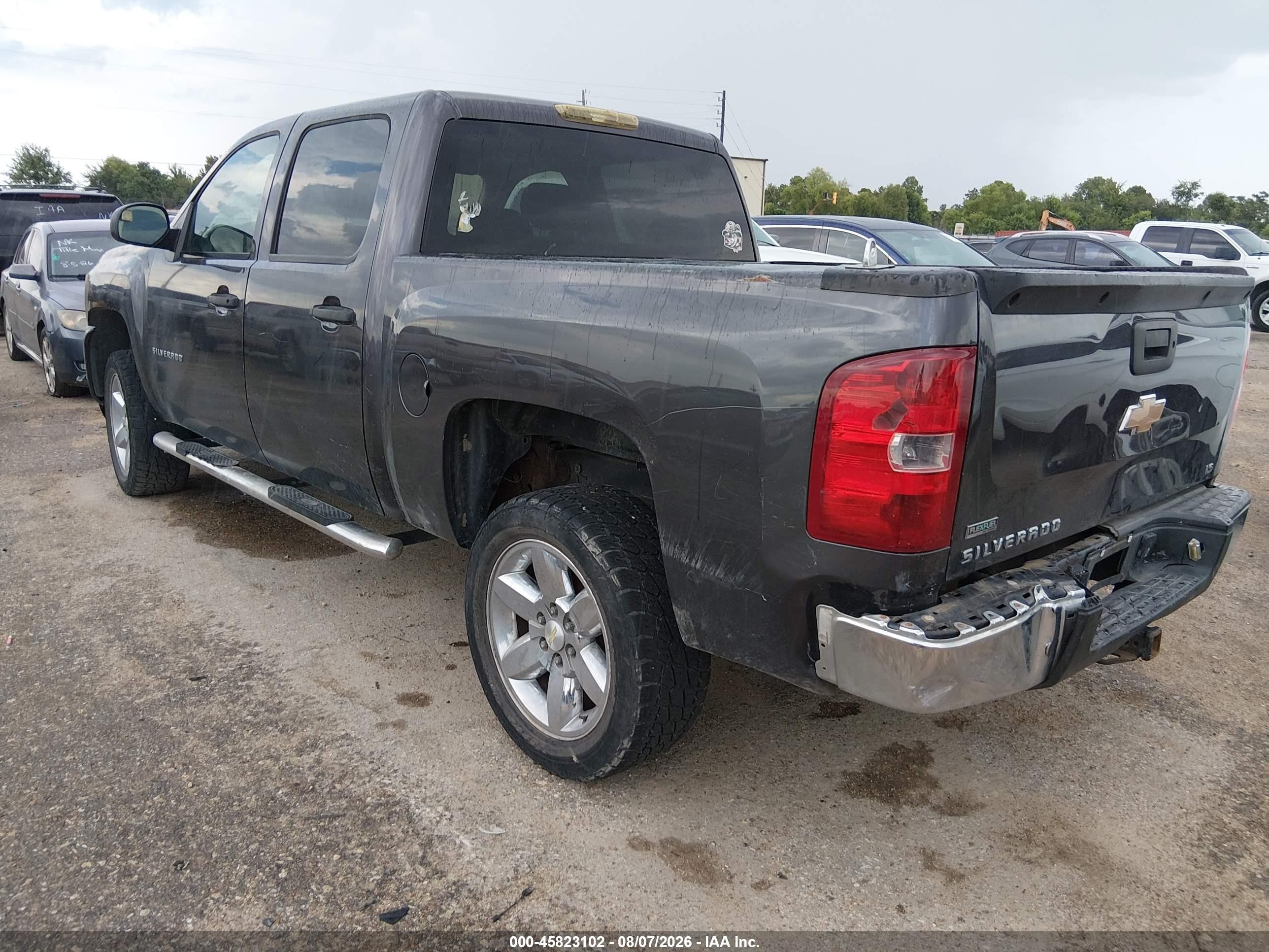 2010 Chevrolet Silverado 1500 Ls Gray vin: 3GCRCREA6AG222981