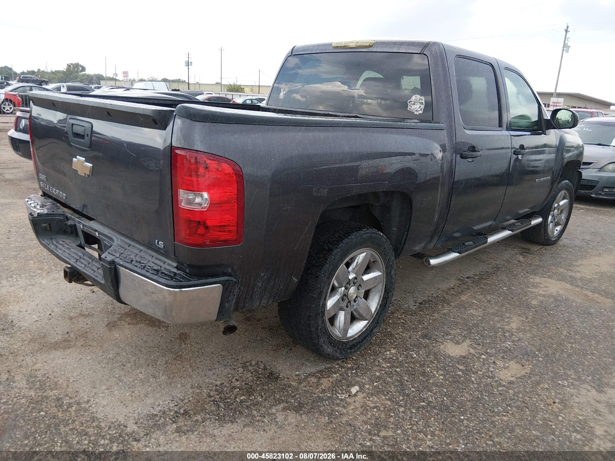2010 Chevrolet Silverado 1500 Ls Gray vin: 3GCRCREA6AG222981