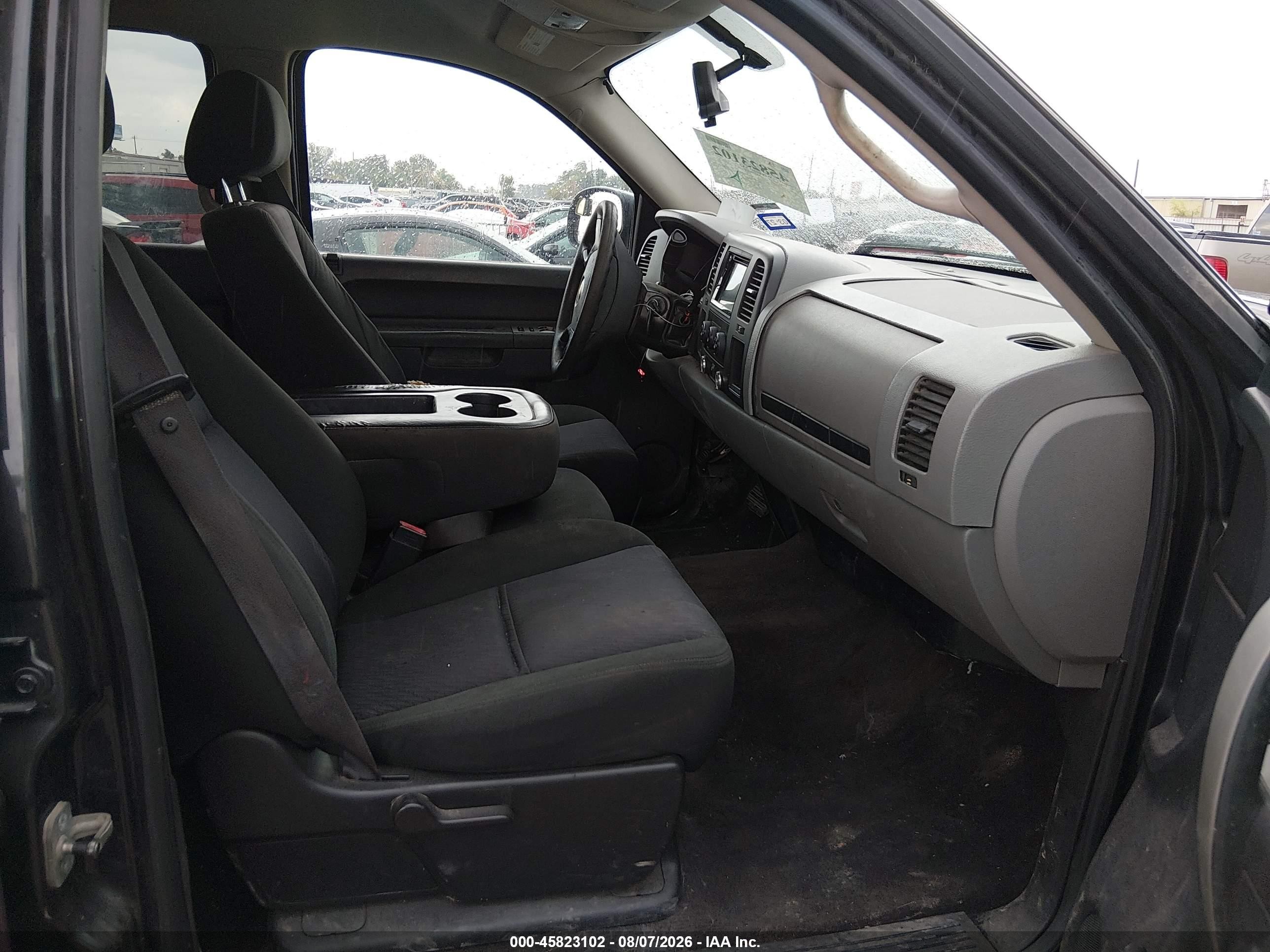 2010 Chevrolet Silverado 1500 Ls Gray vin: 3GCRCREA6AG222981