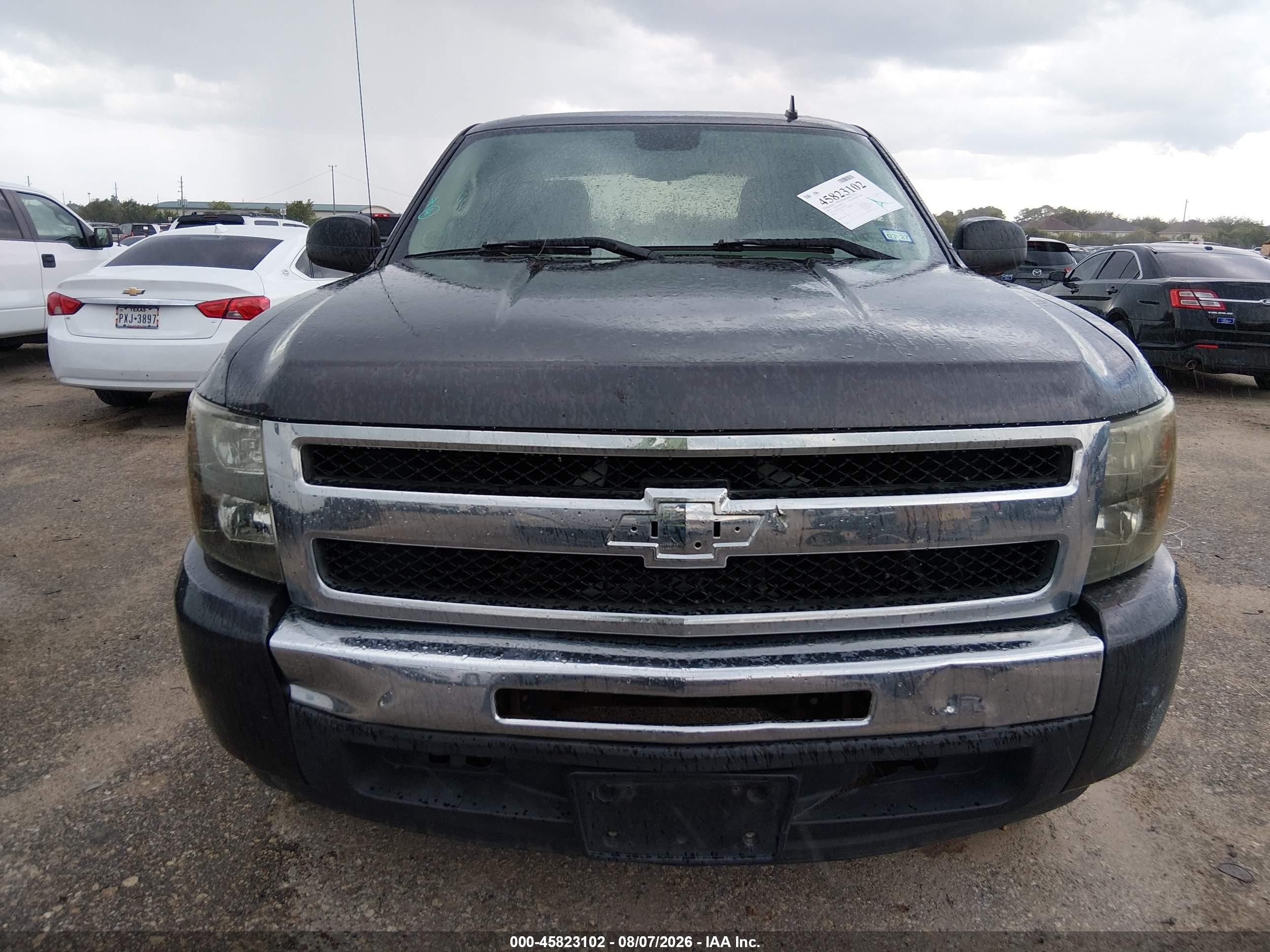 2010 Chevrolet Silverado 1500 Ls Gray vin: 3GCRCREA6AG222981