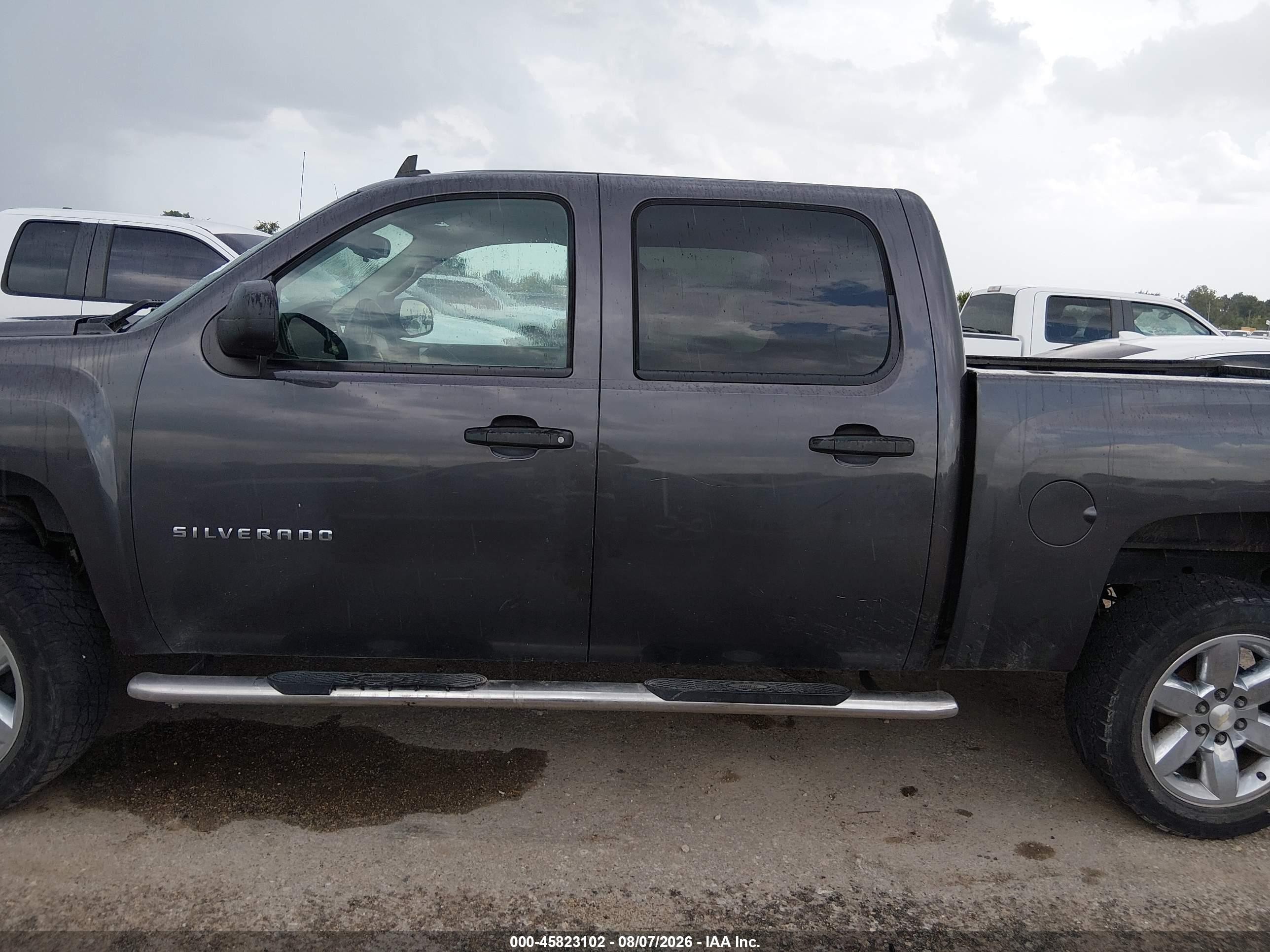 2010 Chevrolet Silverado 1500 Ls Gray vin: 3GCRCREA6AG222981