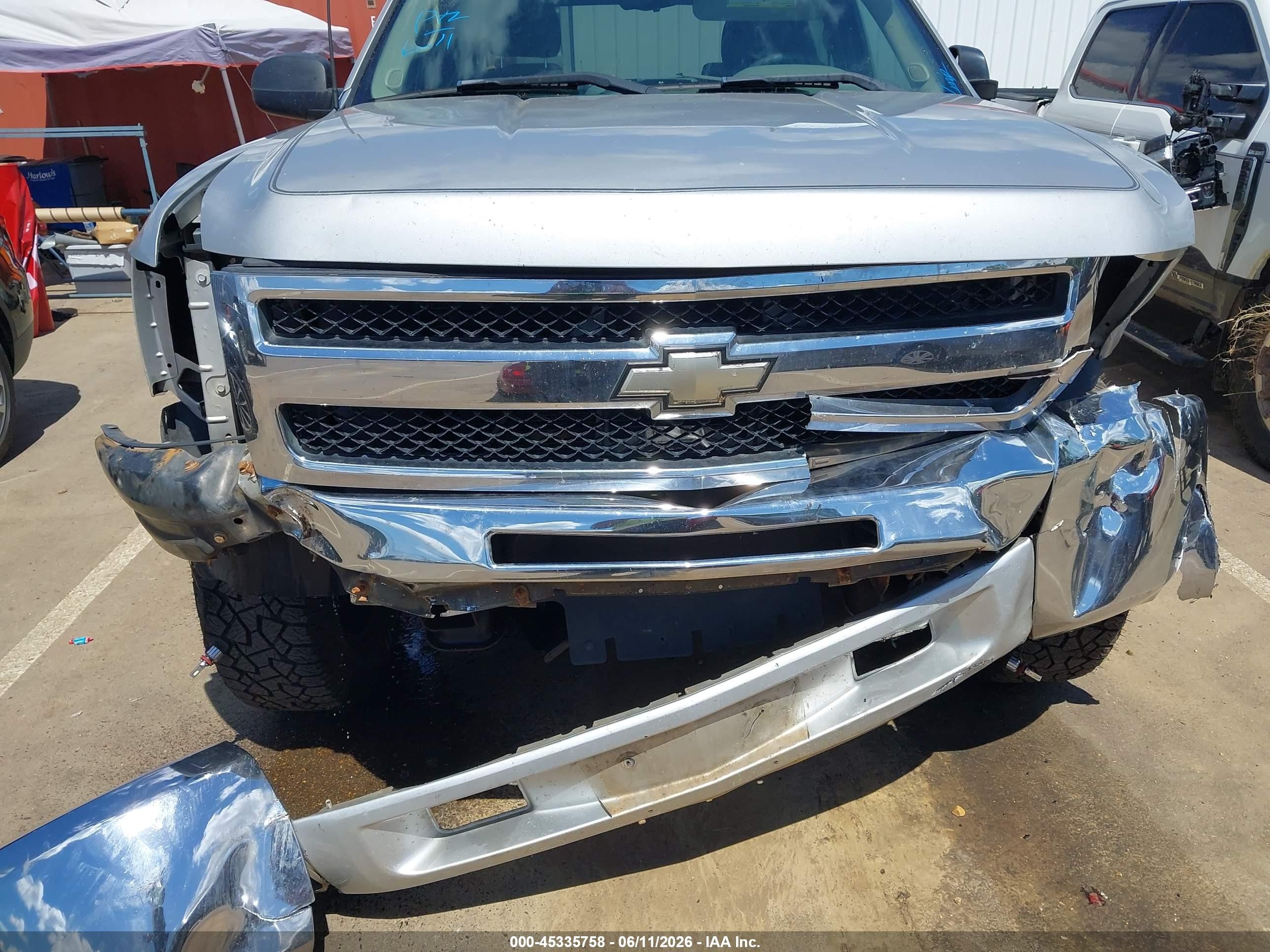 2010 Chevrolet Silverado 1500 Ls Silver vin: 3GCRCREA6AG278144