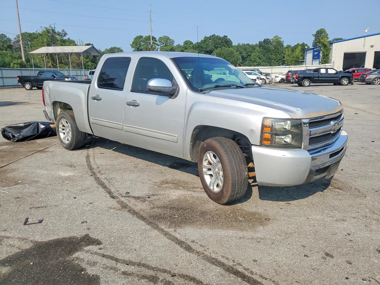 2010 Chevrolet Silverado C1500 Ls Silver vin: 3GCRCREA8AG202148