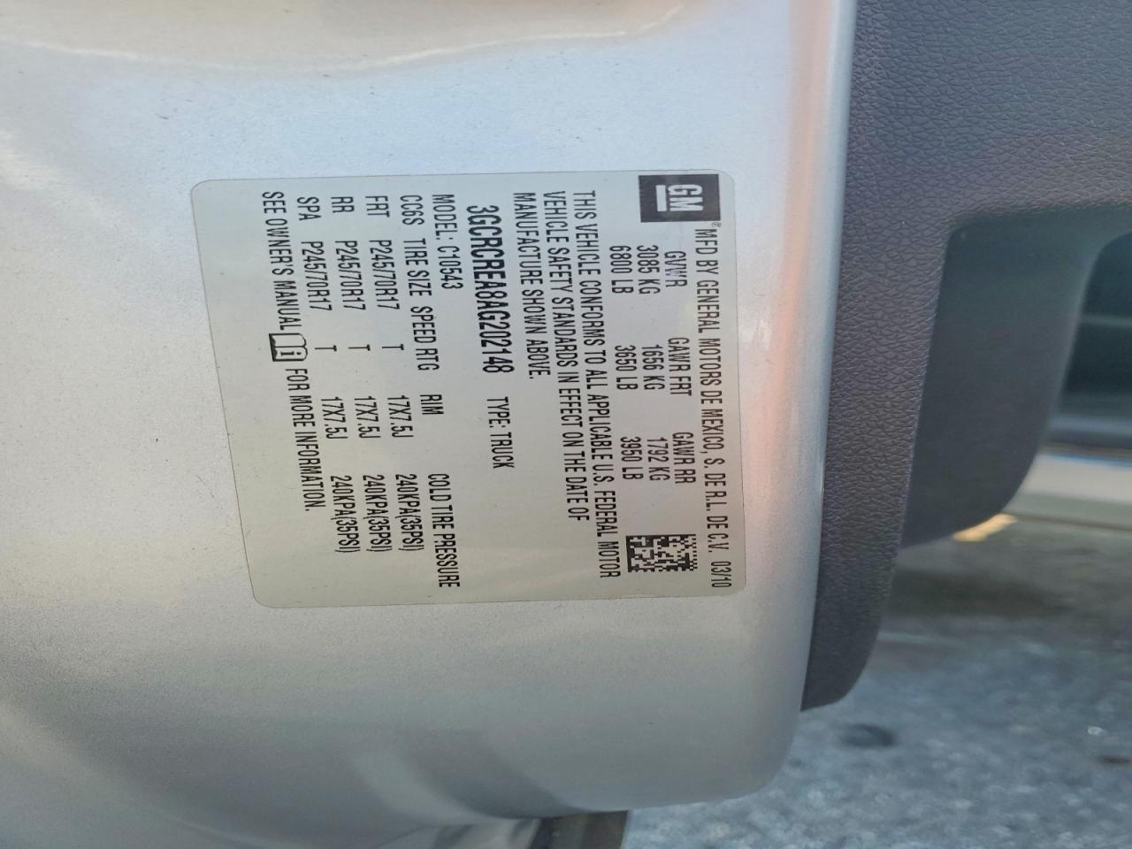 2010 Chevrolet Silverado C1500 Ls Silver vin: 3GCRCREA8AG202148