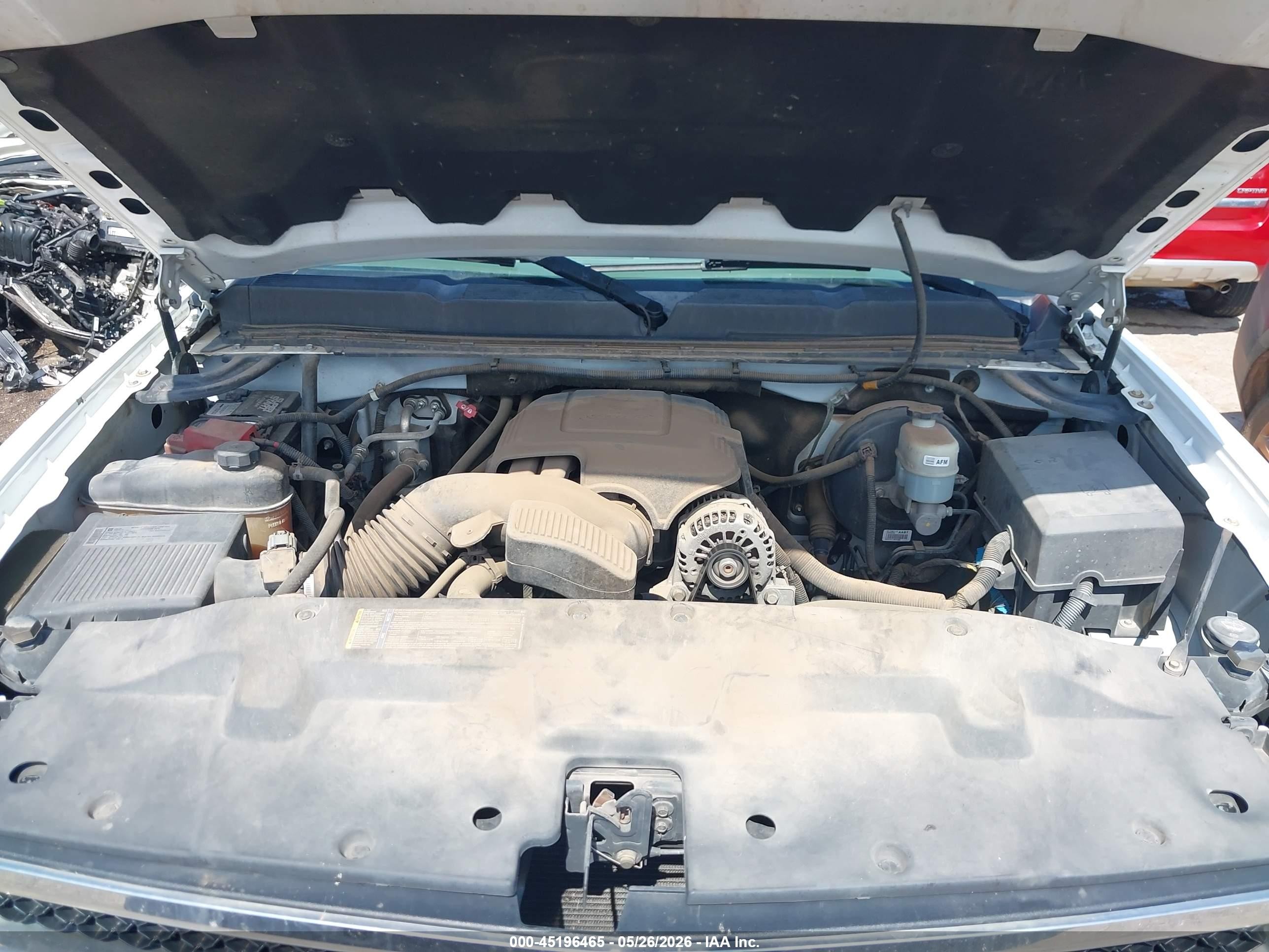 2010 Chevrolet Silverado 1500 Ls White vin: 3GCRCREA8AG203610