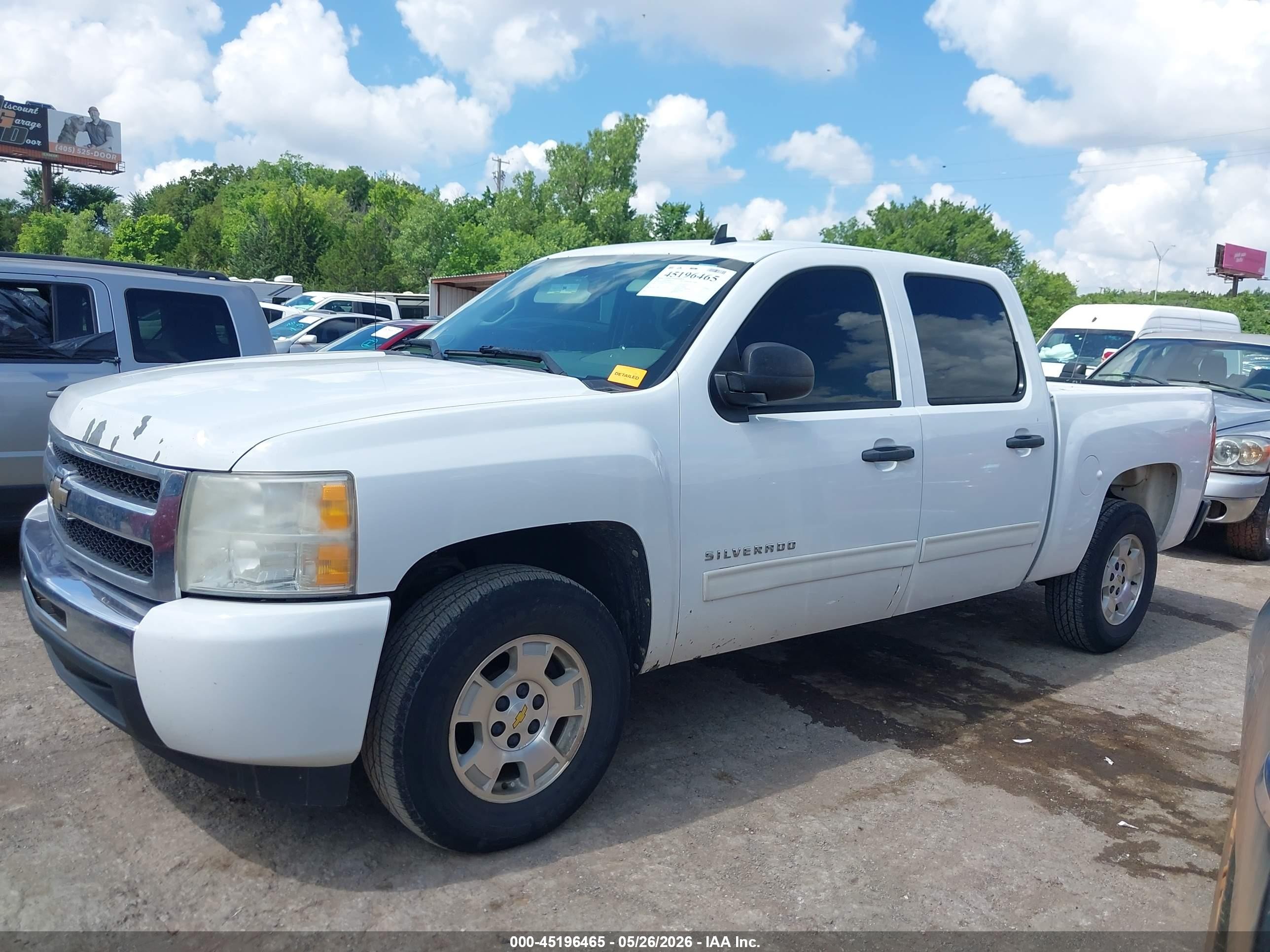 2010 Chevrolet Silverado 1500 Ls White vin: 3GCRCREA8AG203610