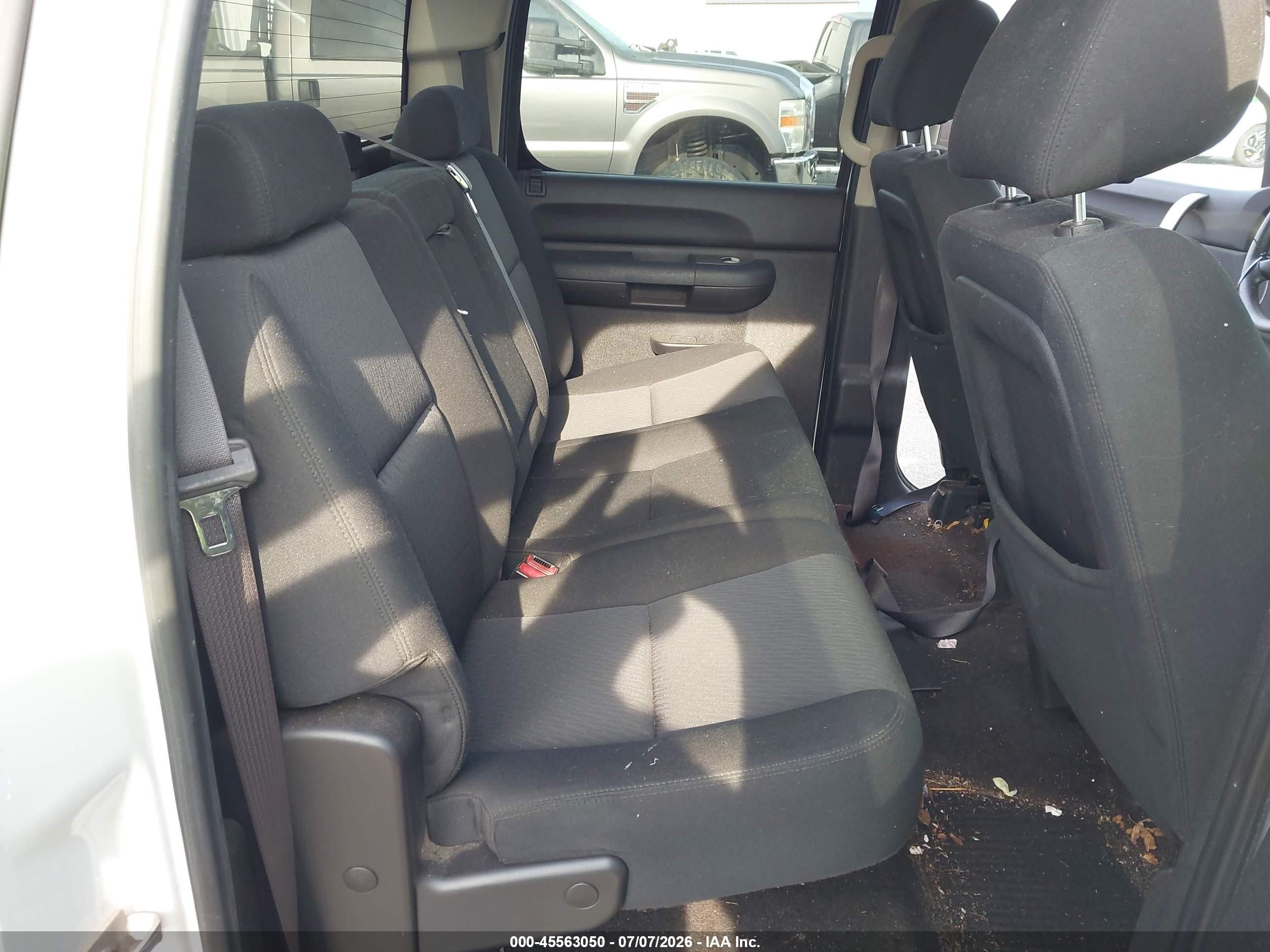 2010 Chevrolet Silverado 1500 Ls Белый vin: 3GCRCREA8AG244786
