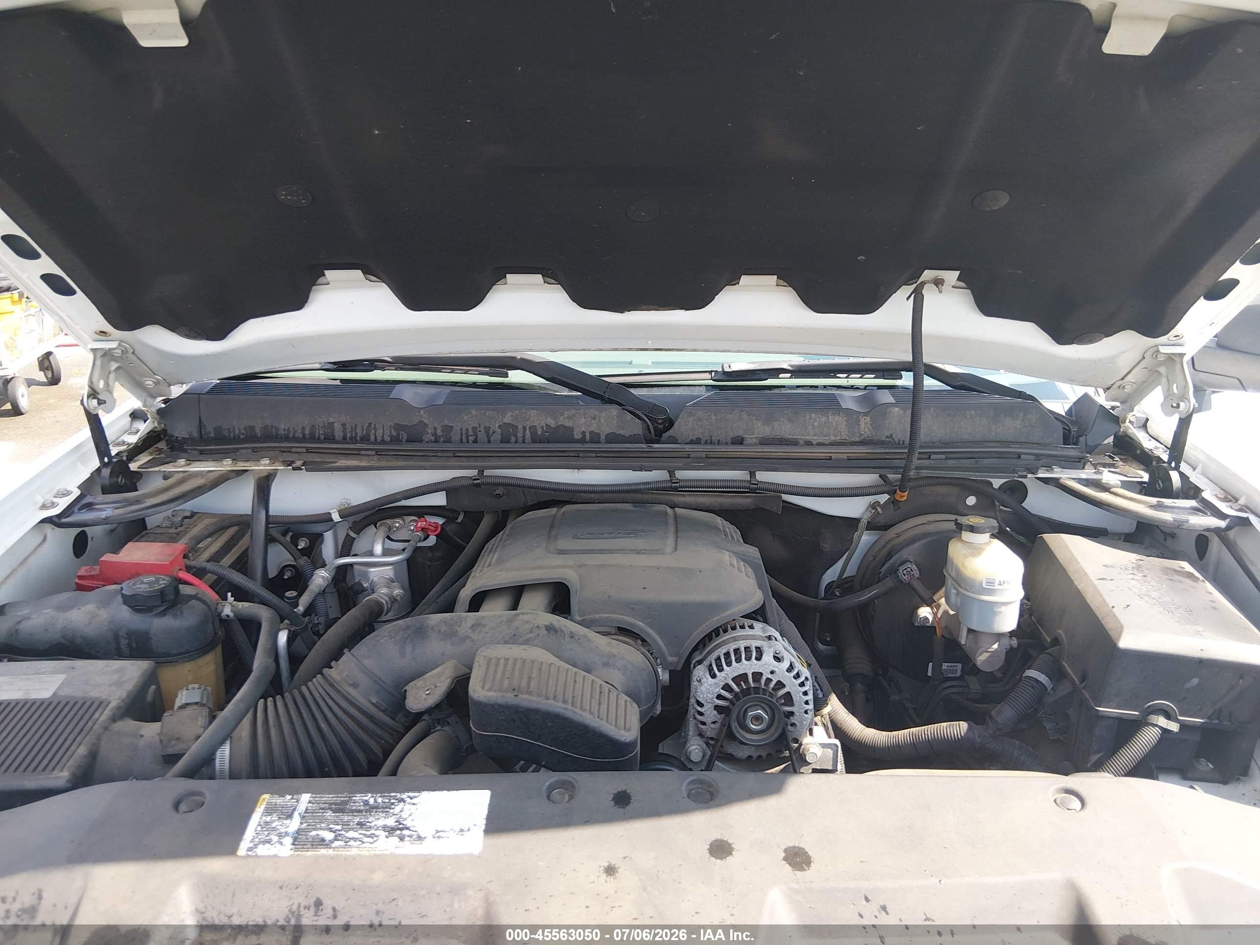 2010 Chevrolet Silverado 1500 Ls Белый vin: 3GCRCREA8AG244786