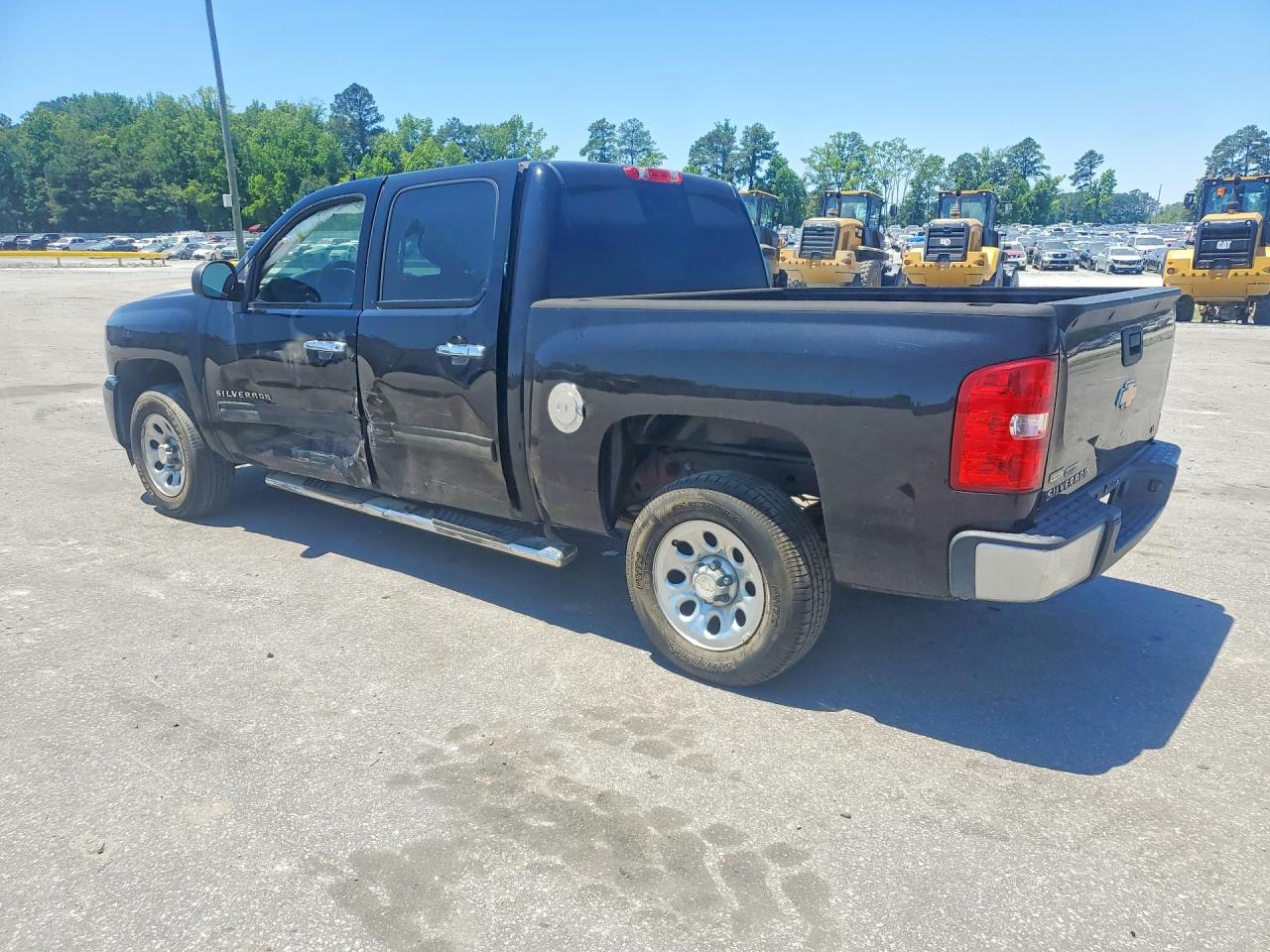 2010 Chevrolet Silverado C1500 Ls Black vin: 3GCRCREA8AG285287