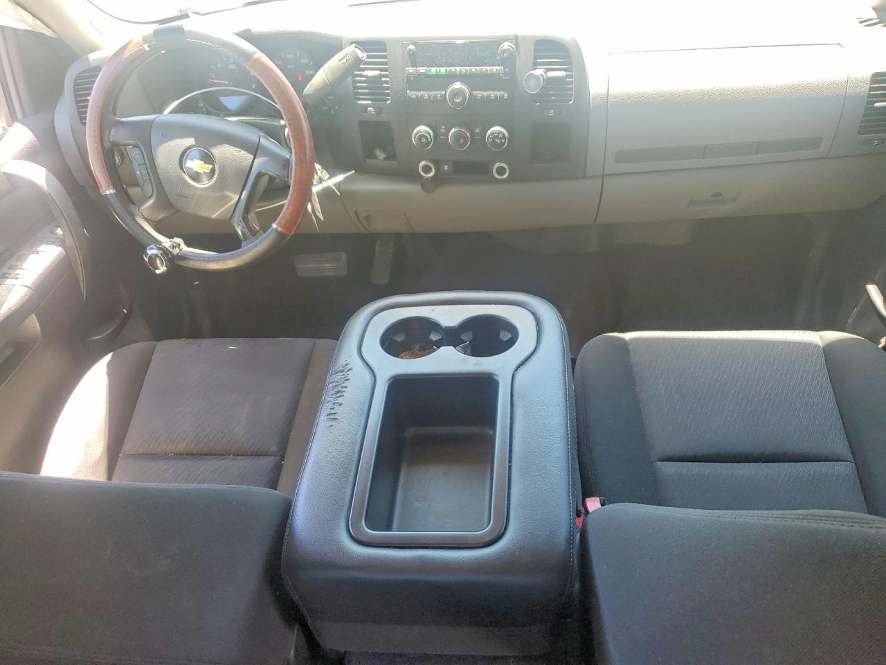 2010 Chevrolet Silverado C1500 Ls Black vin: 3GCRCREA8AG285287