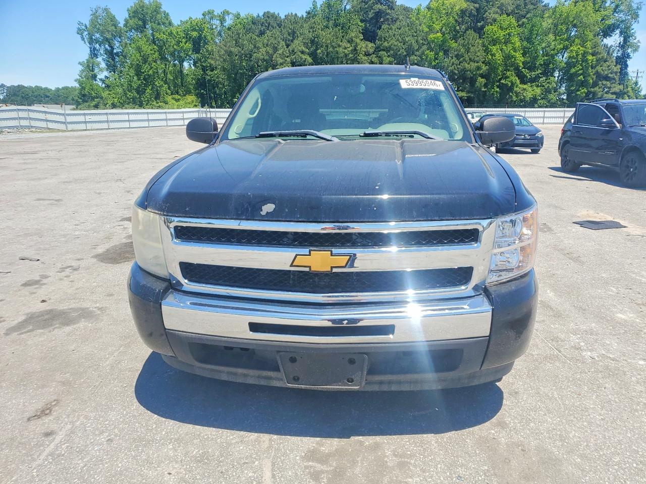 2010 Chevrolet Silverado C1500 Ls Black vin: 3GCRCREA8AG285287