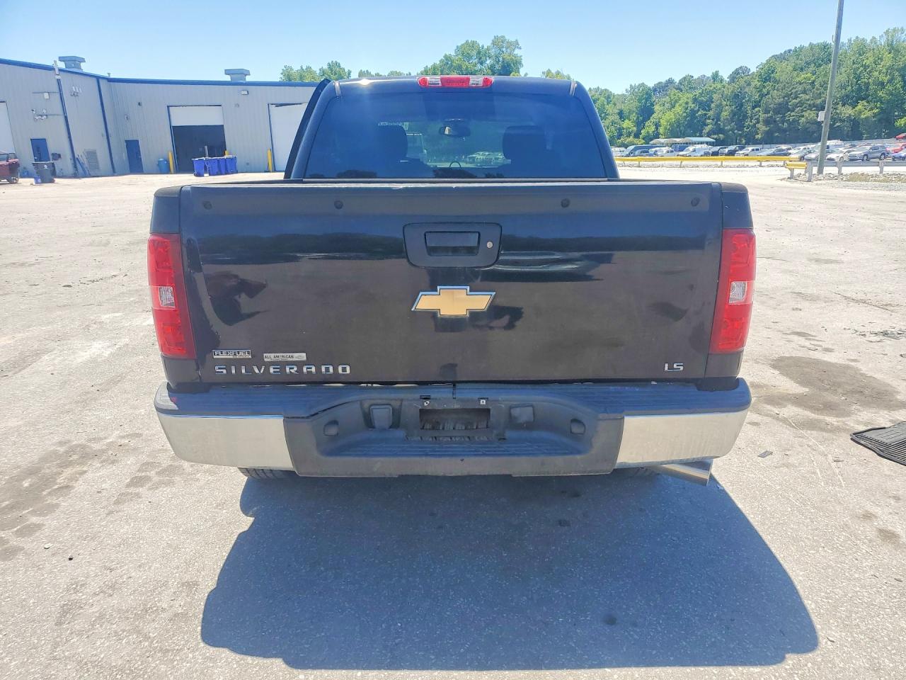 2010 Chevrolet Silverado C1500 Ls Black vin: 3GCRCREA8AG285287