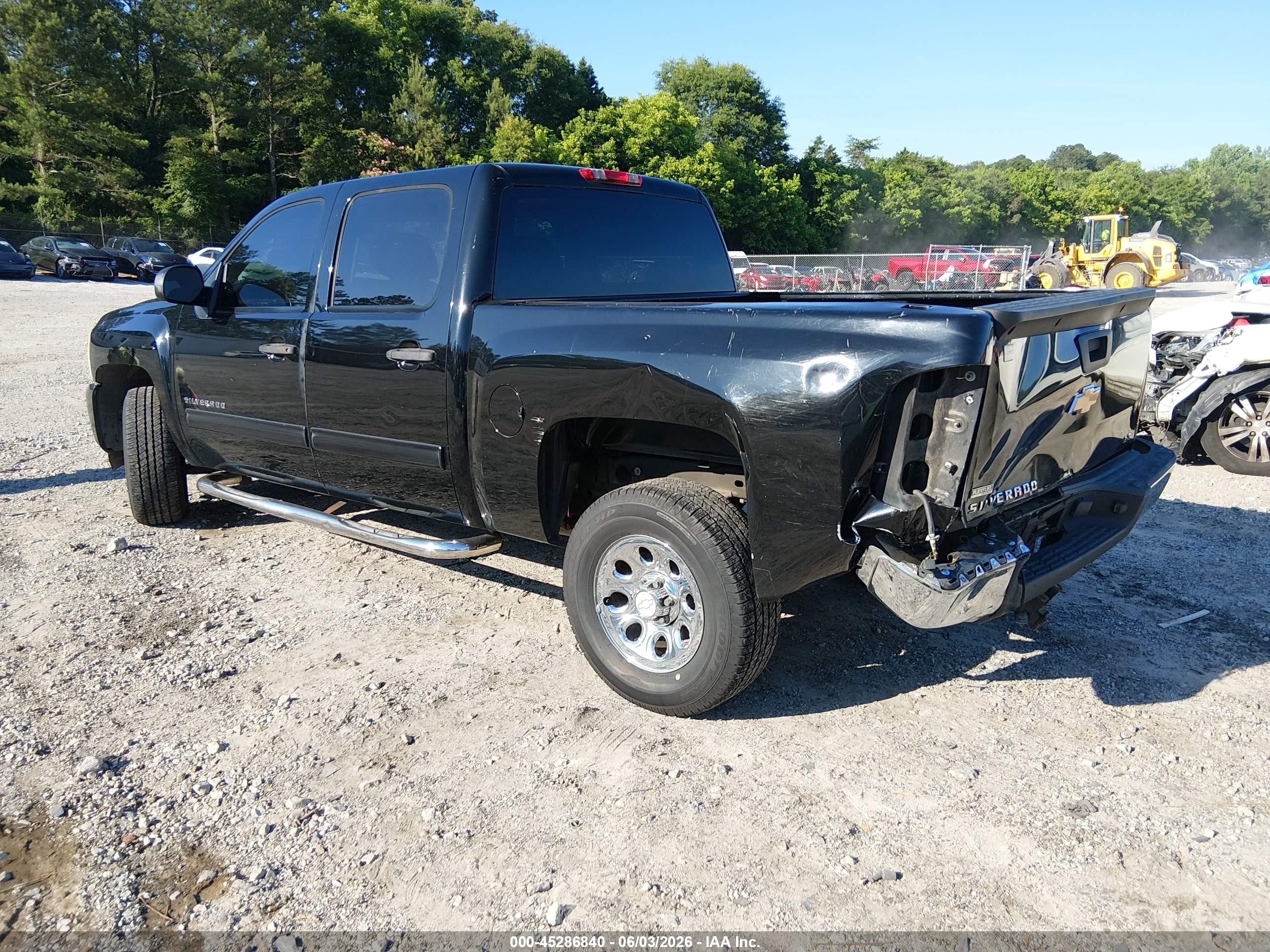 2010 Chevrolet Silverado 1500 Ls Black vin: 3GCRCREA9AG145183