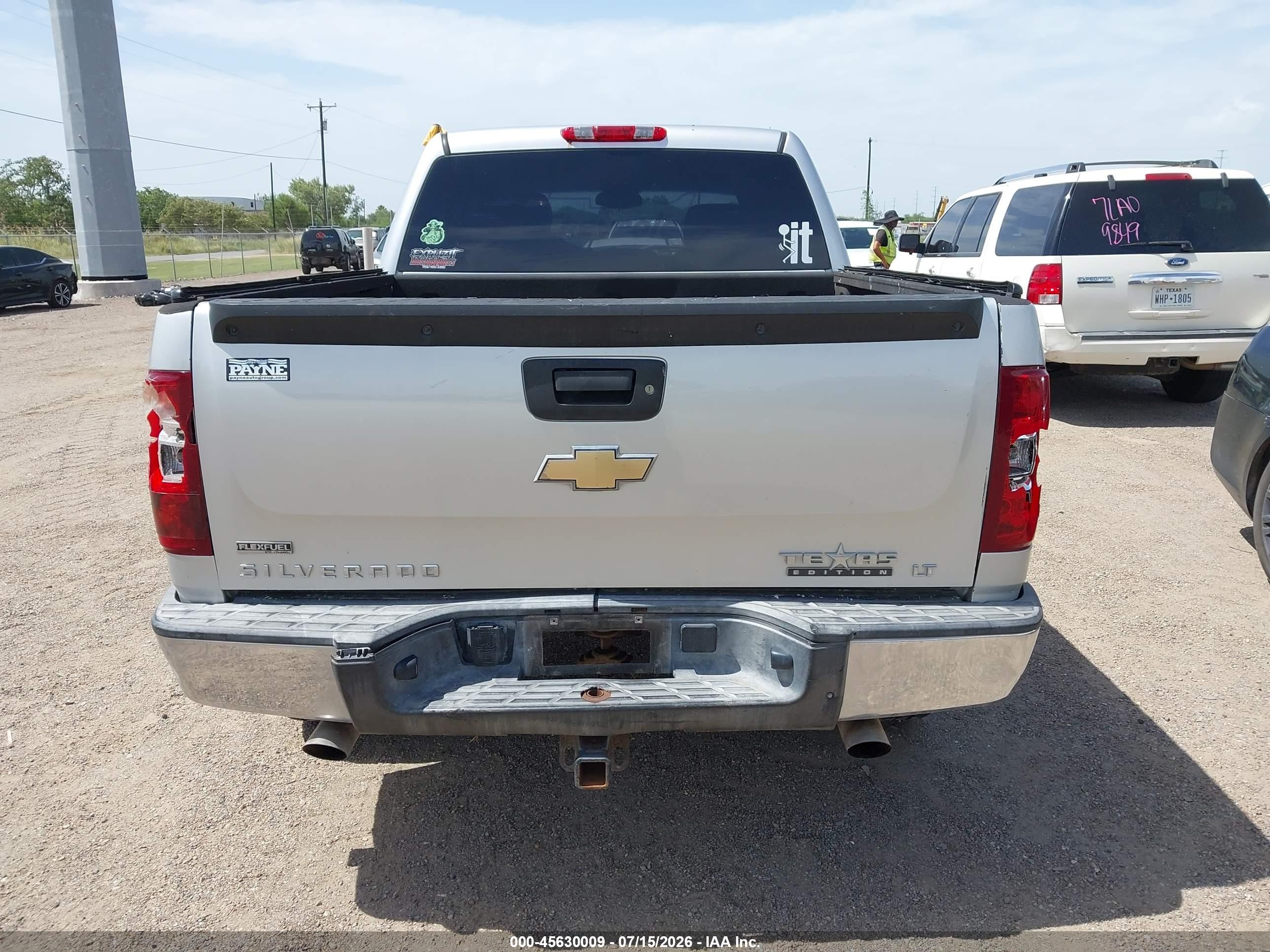 2010 Chevrolet Silverado 1500 Lt Silver vin: 3GCRCSE00AG104164