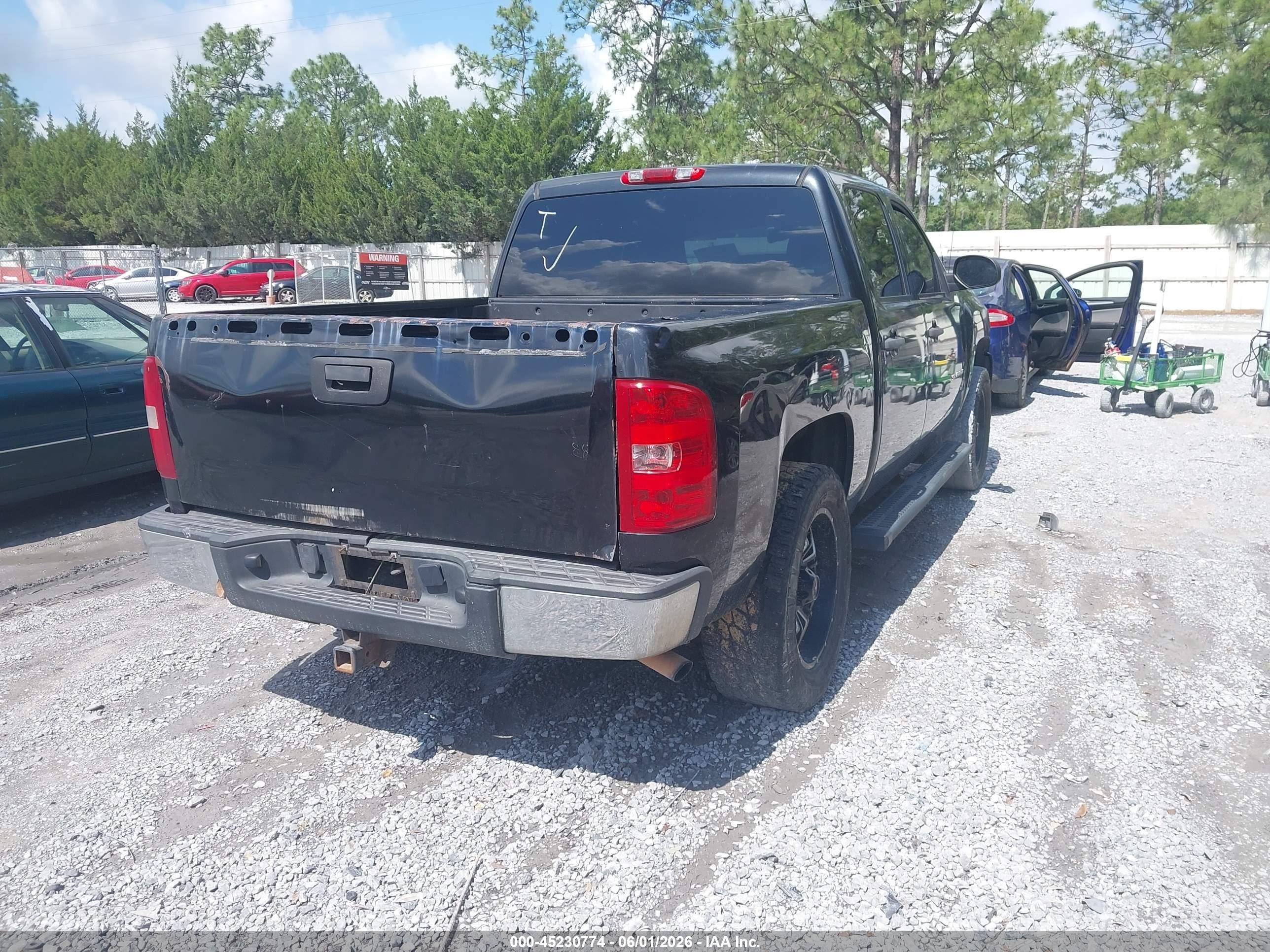 2010 Chevrolet Silverado 1500 Lt Black vin: 3GCRCSE00AG138282