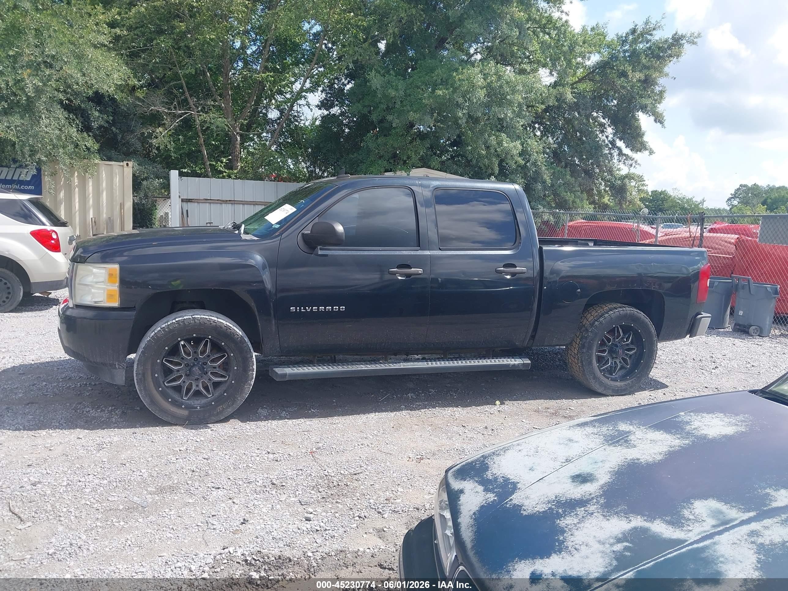 2010 Chevrolet Silverado 1500 Lt Black vin: 3GCRCSE00AG138282