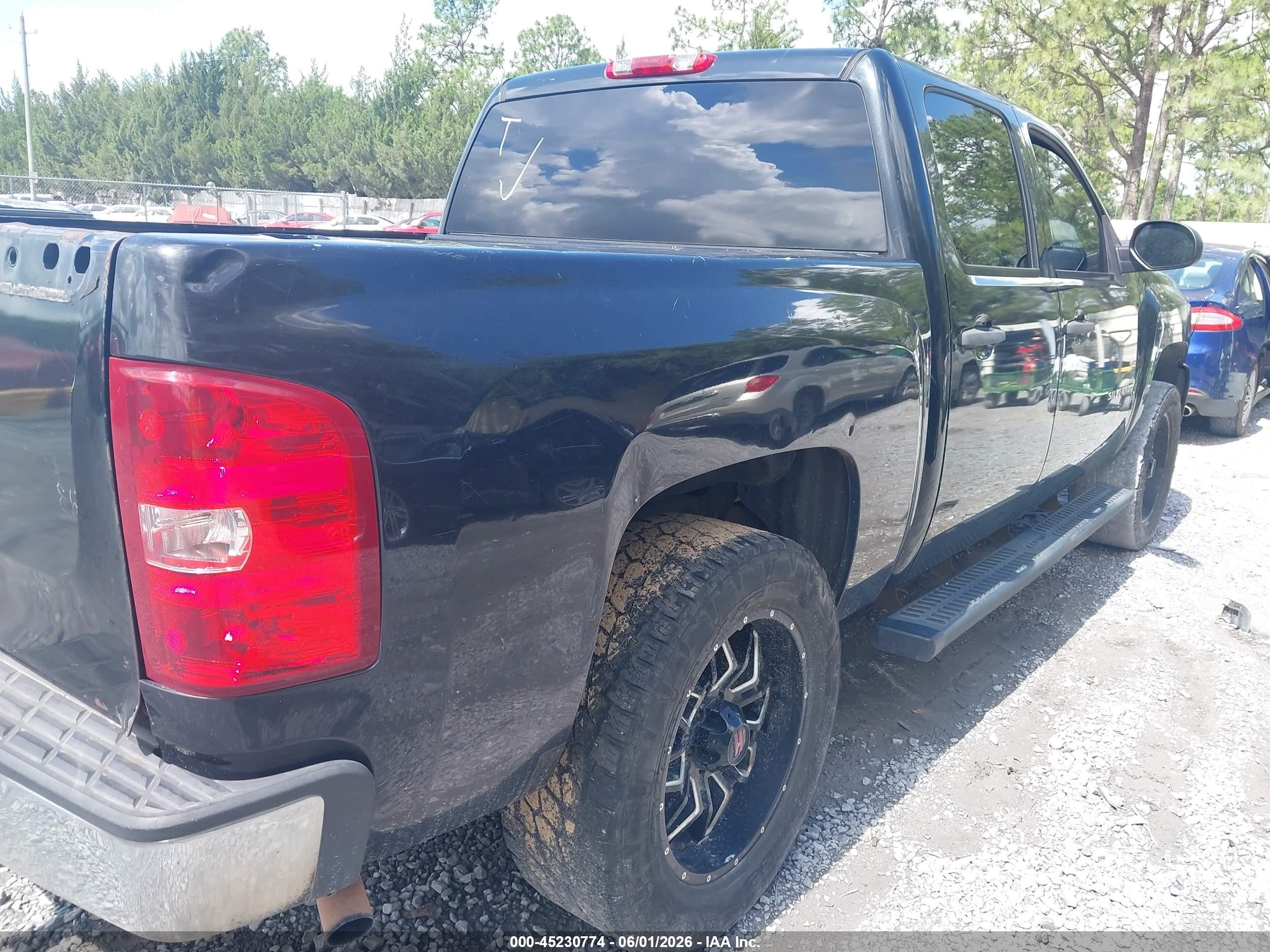 2010 Chevrolet Silverado 1500 Lt Black vin: 3GCRCSE00AG138282