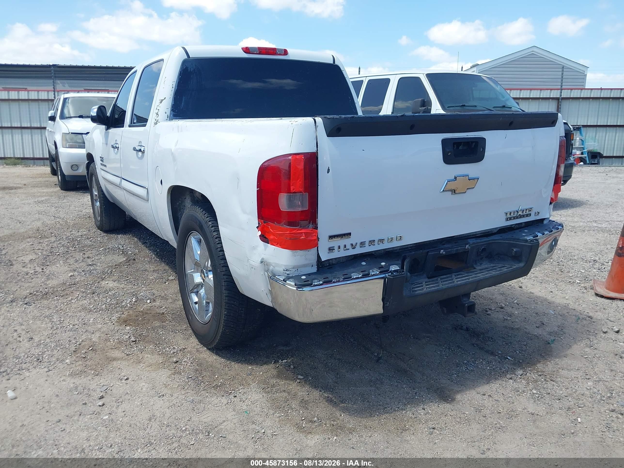 2010 Chevrolet Silverado 1500 Lt White vin: 3GCRCSE00AG157589