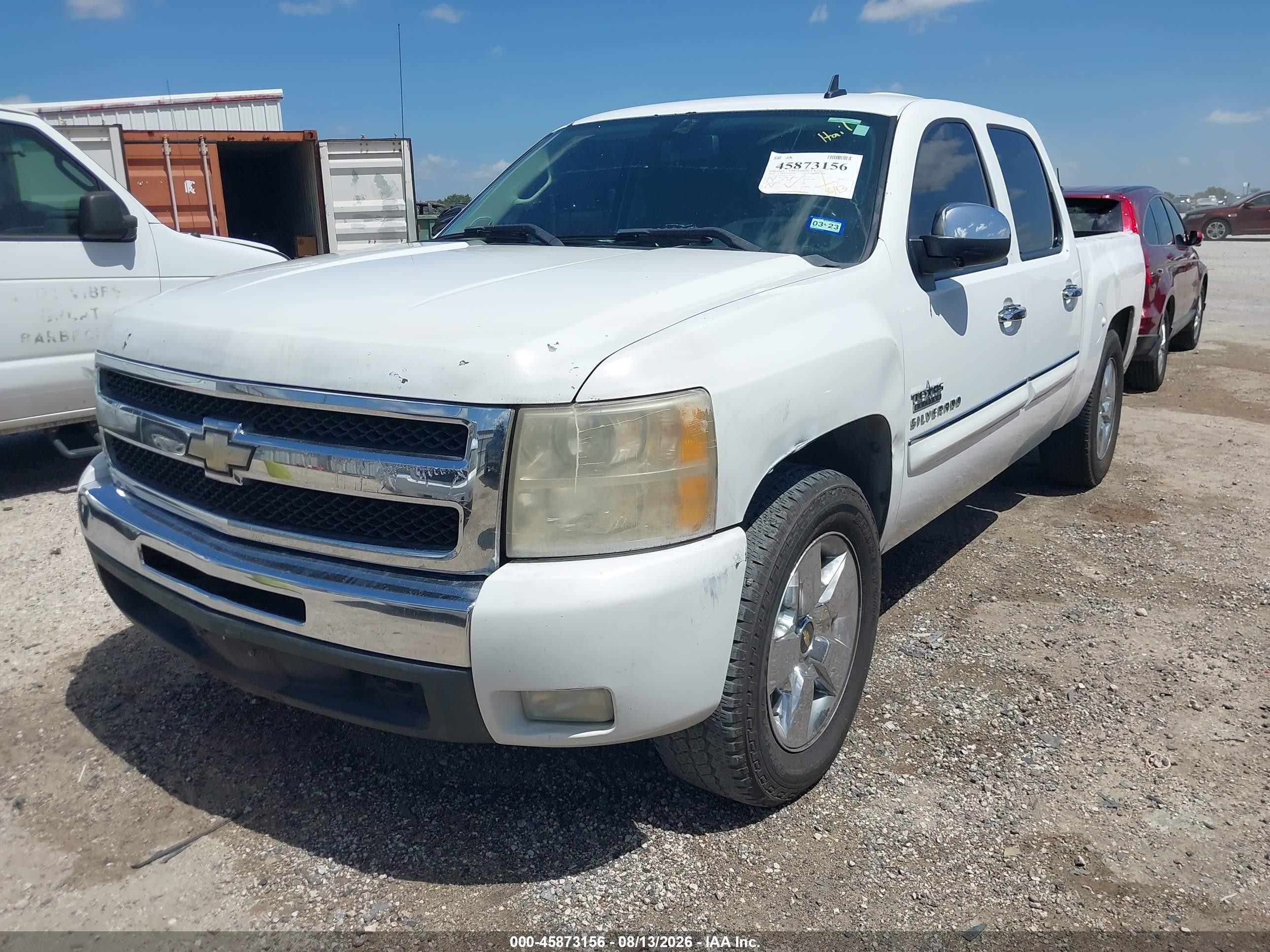2010 Chevrolet Silverado 1500 Lt White vin: 3GCRCSE00AG157589