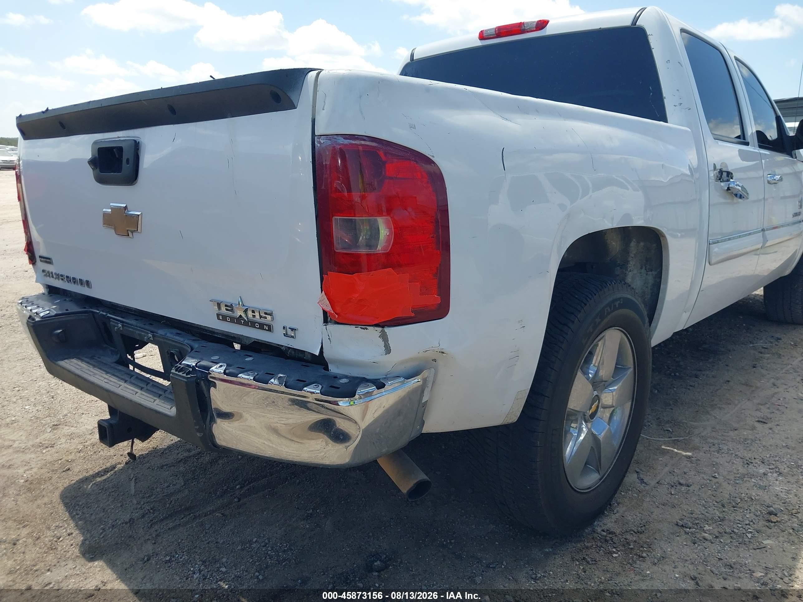 2010 Chevrolet Silverado 1500 Lt White vin: 3GCRCSE00AG157589