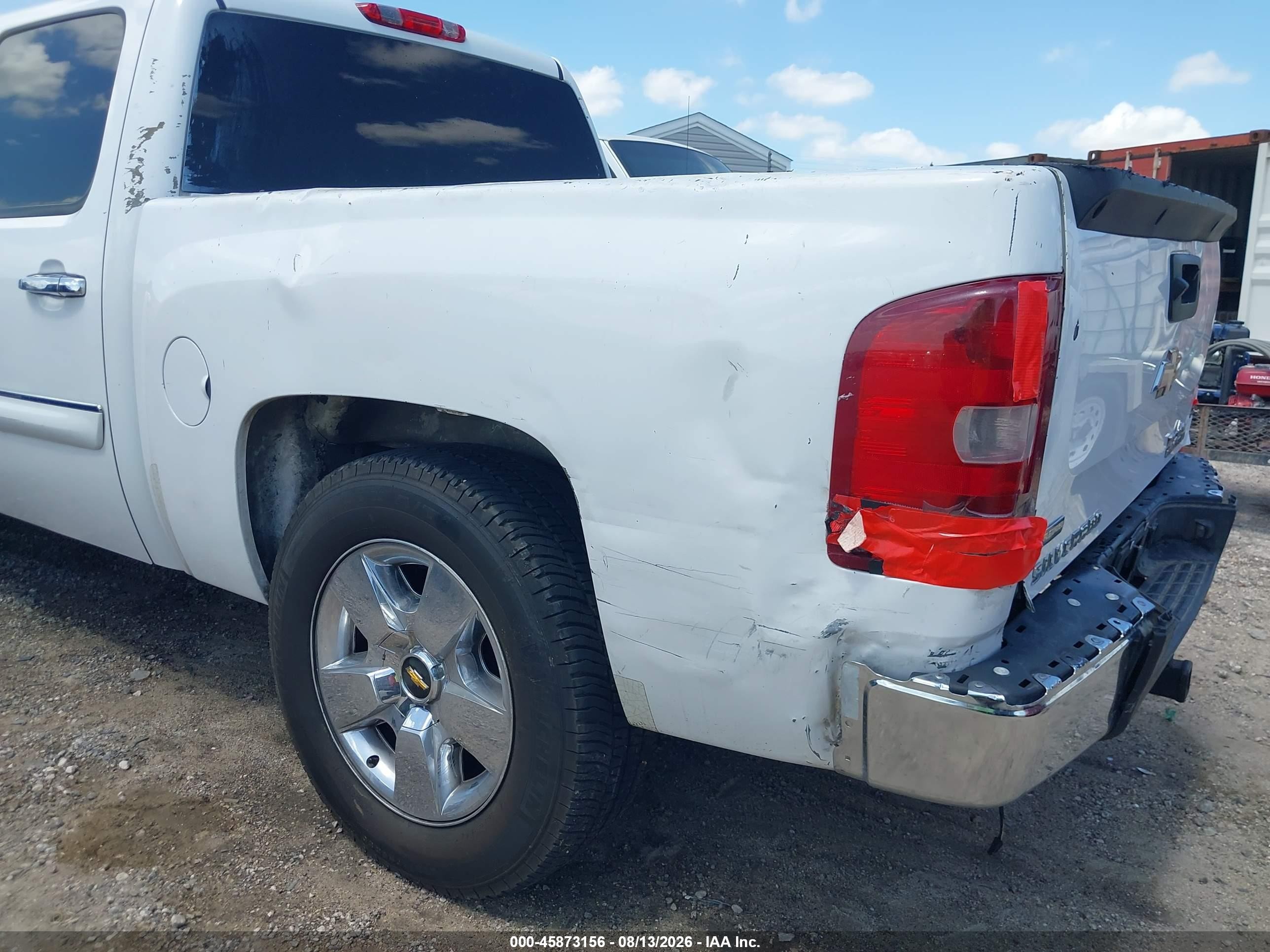 2010 Chevrolet Silverado 1500 Lt White vin: 3GCRCSE00AG157589